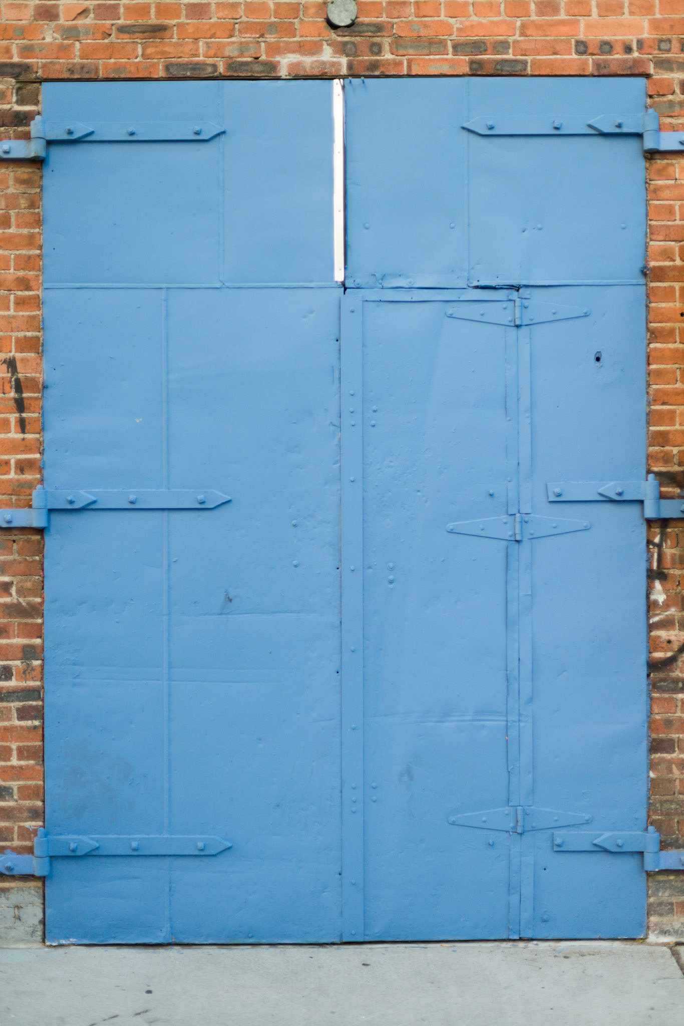 Blue door