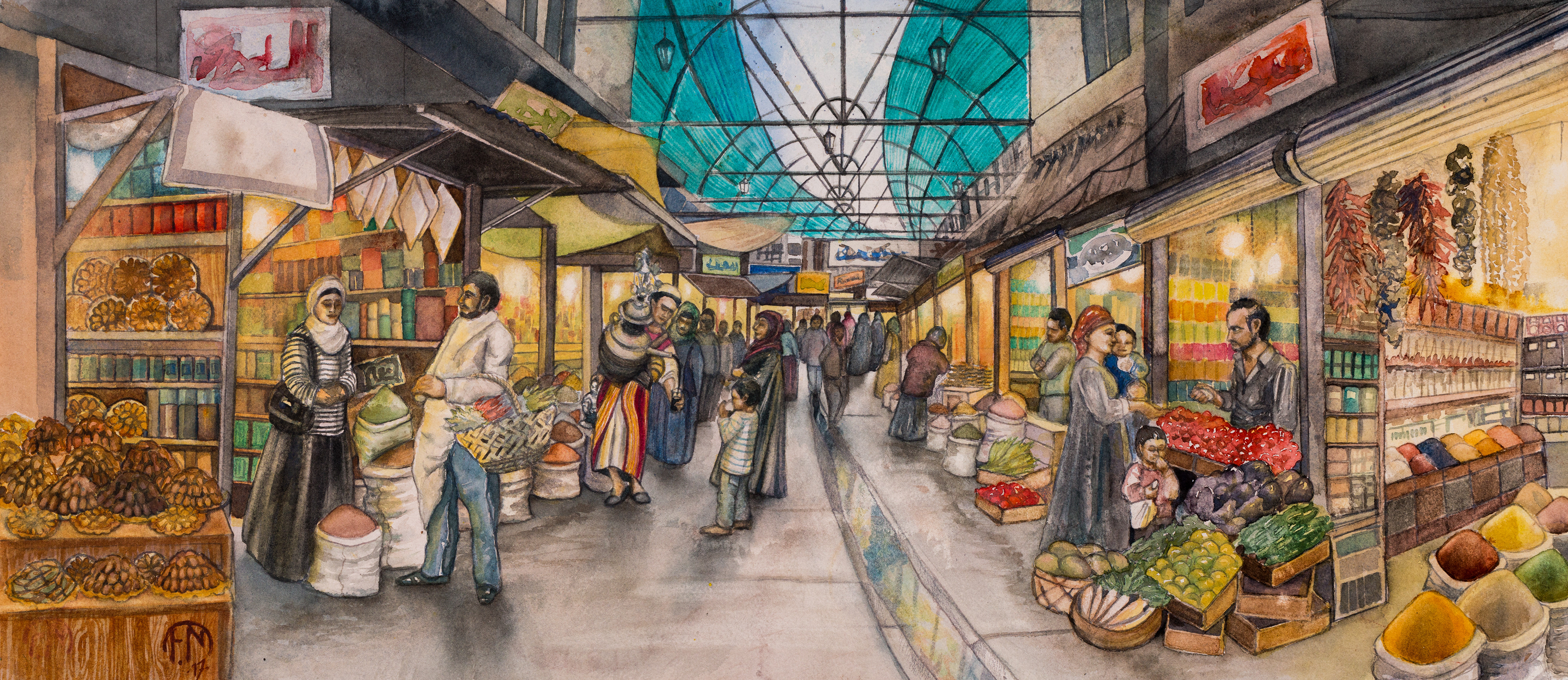 Market in Mosul