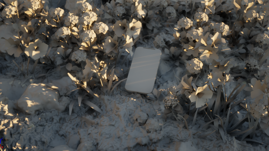 Untextured Render