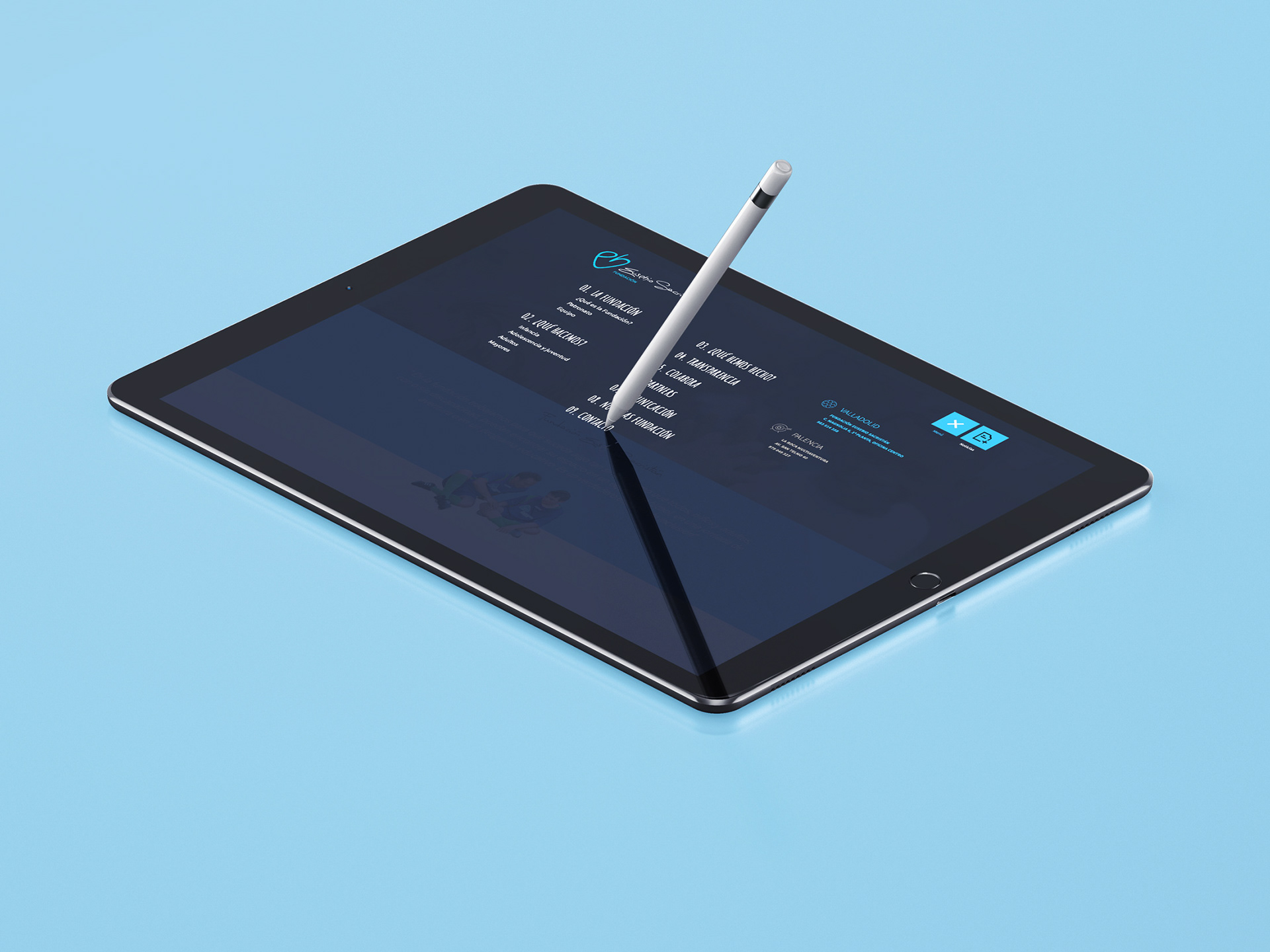 Diseño web Fundación Eusebio Sacristán
