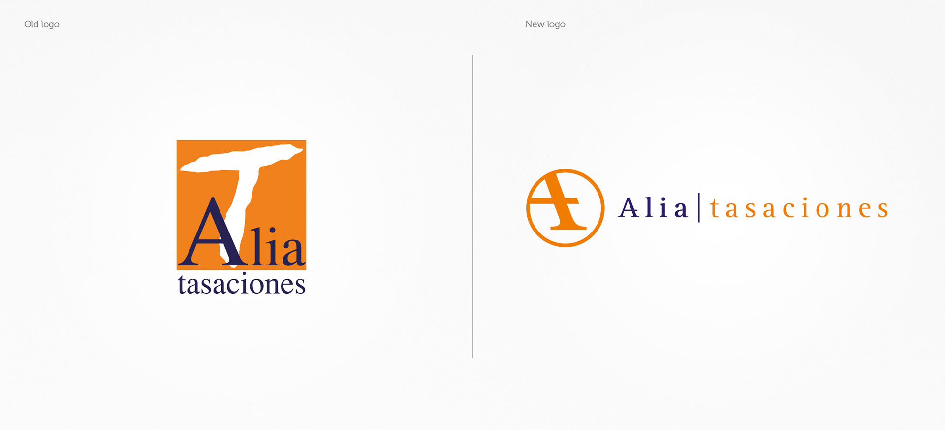 Restyling marca Alia Tasaciones realizado por Global y punto