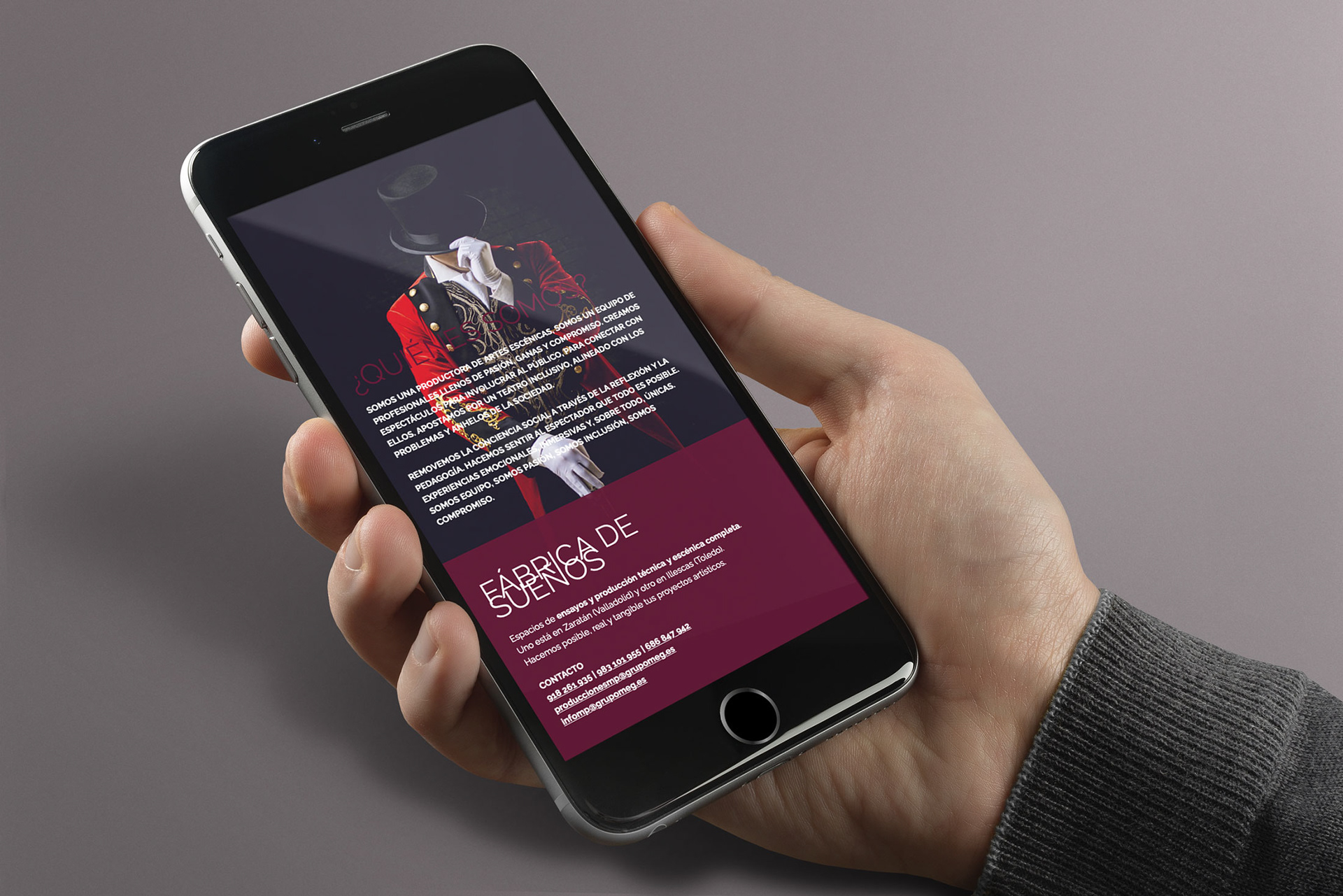 Responsive Grupo MEG - Meg Producciones
