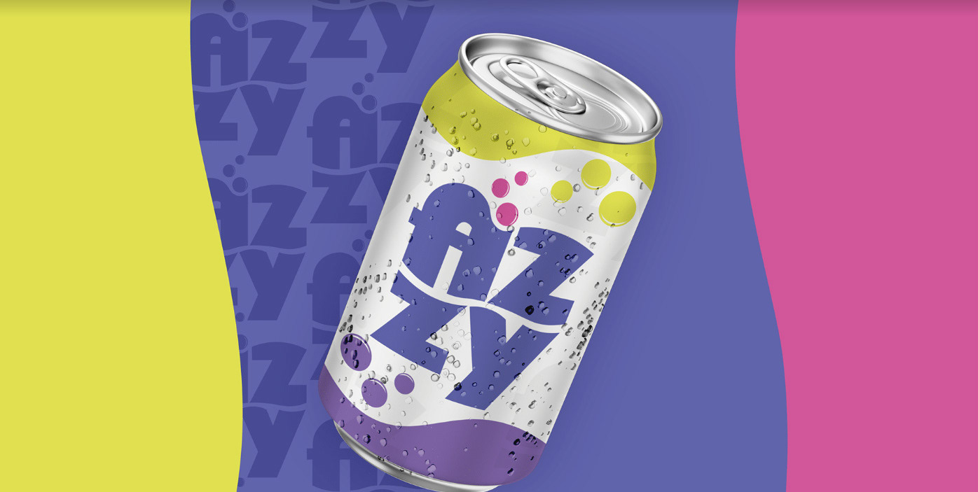 FIZZY ambalaj tasarımı uygulaması