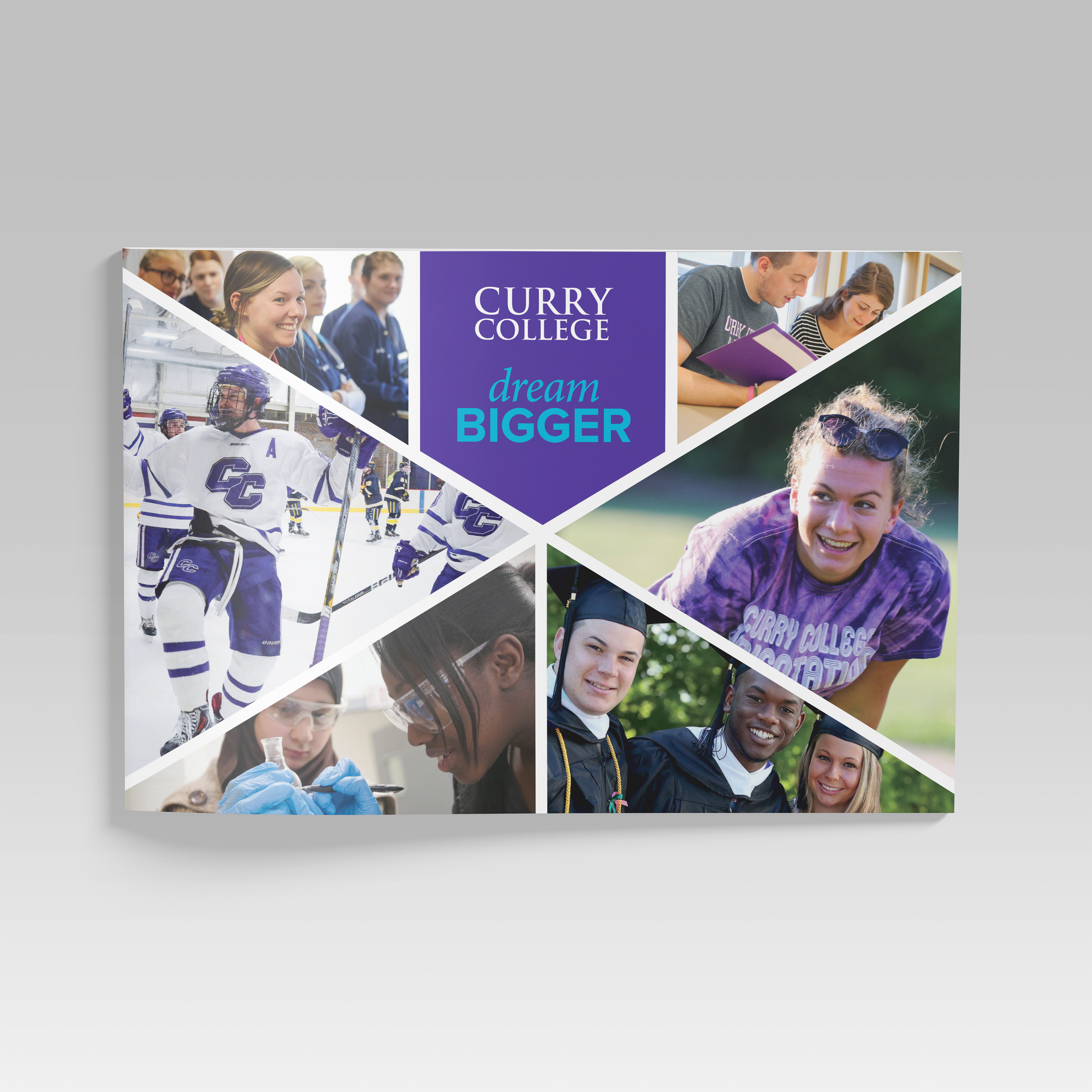 Spreads from Dream Bigger Viewbook