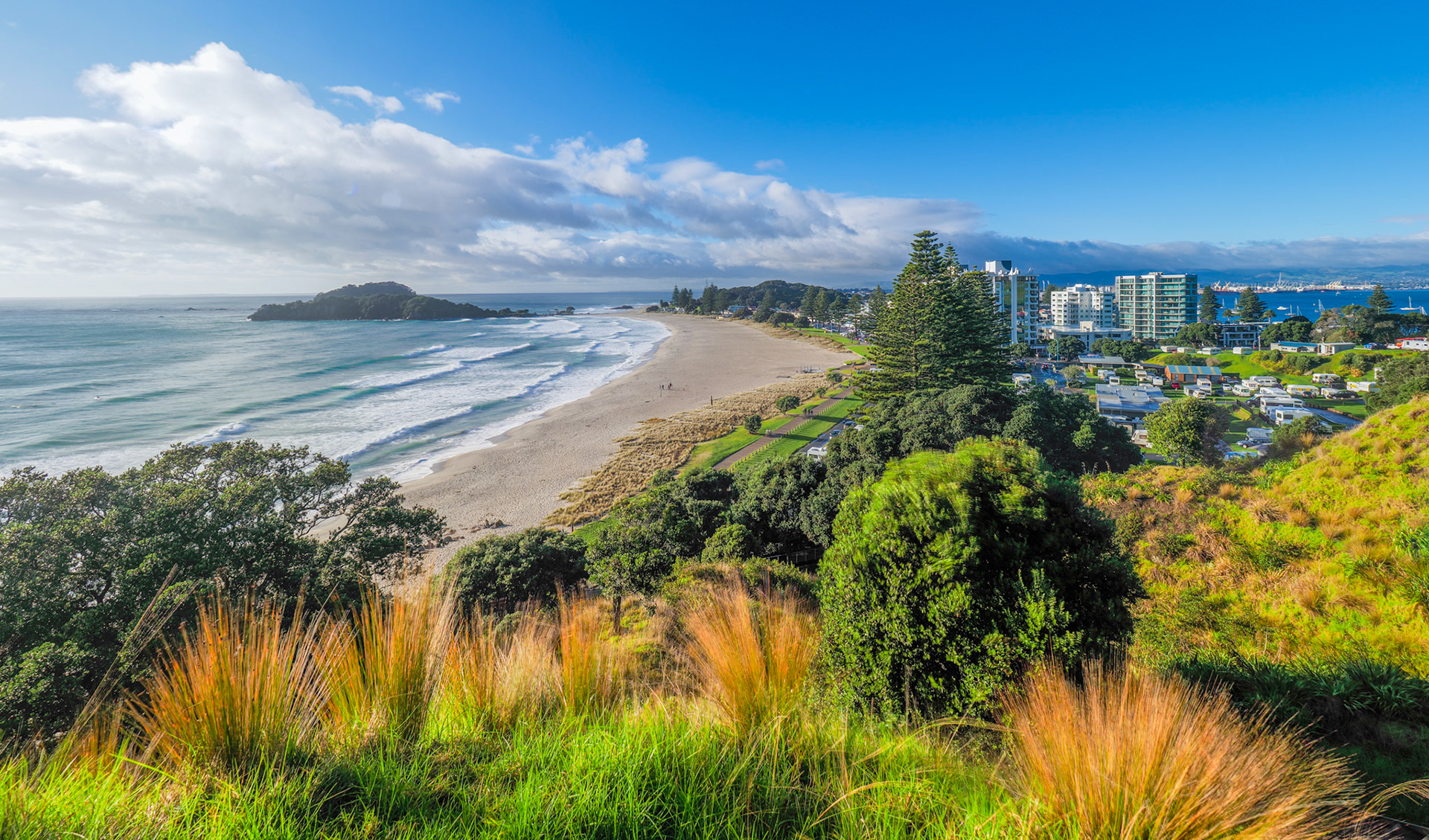 Mount Maunganui Beach from Mauao P5150015