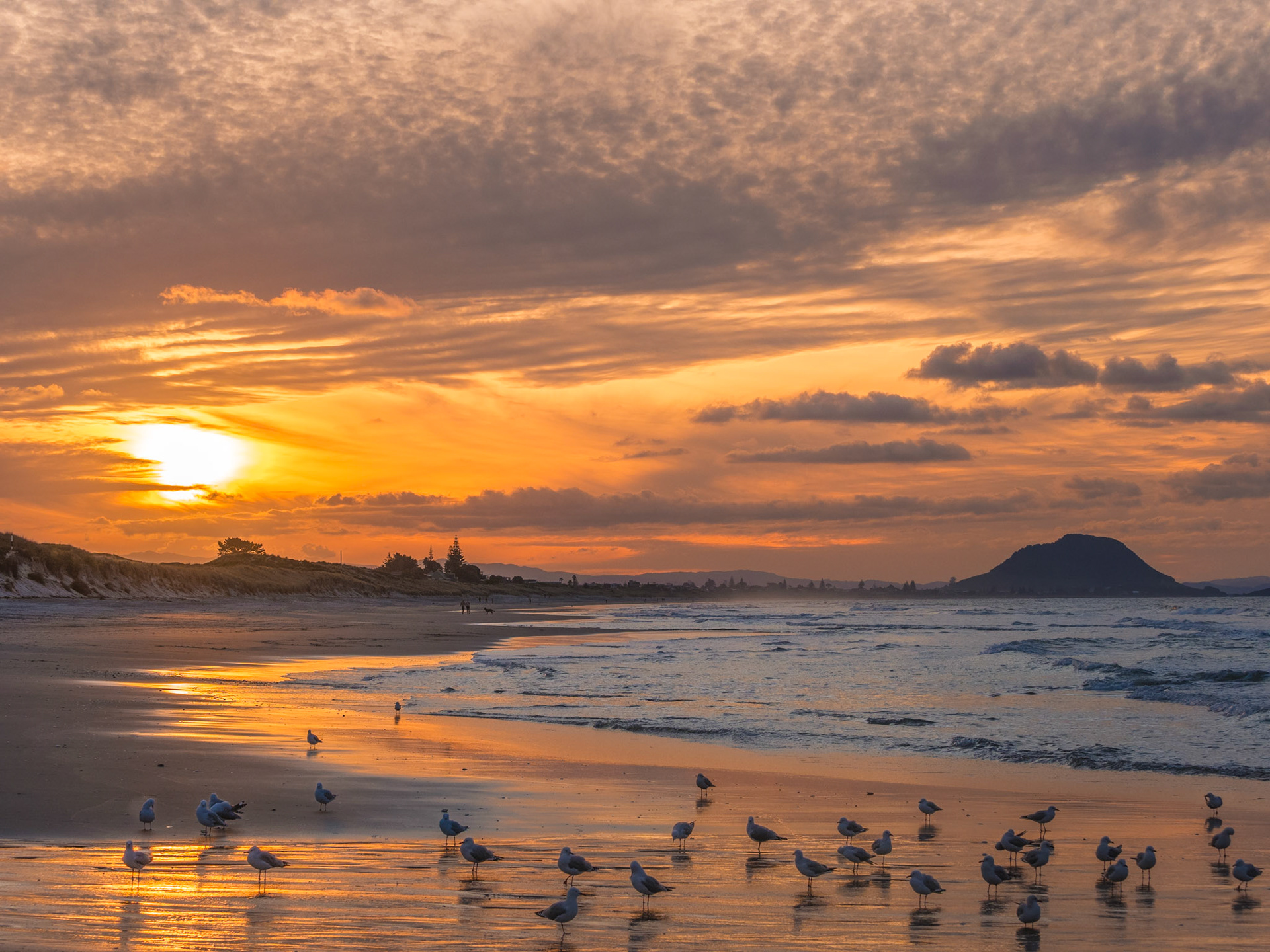 Papamoa Beach Sunset P4280006