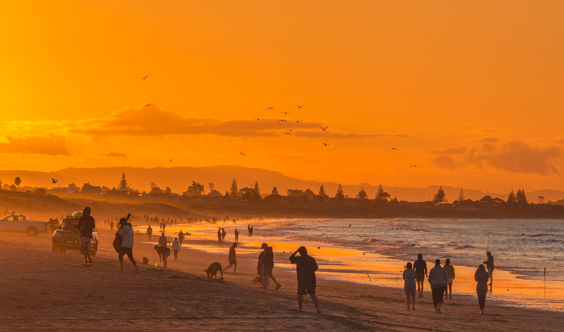 Papamoa Beach Sunset P5090031
