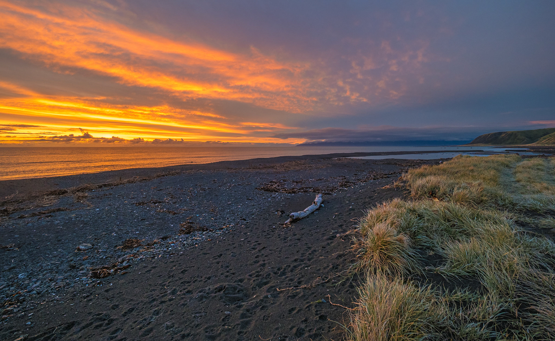 Sunset South Wairarapa Coast P2270009