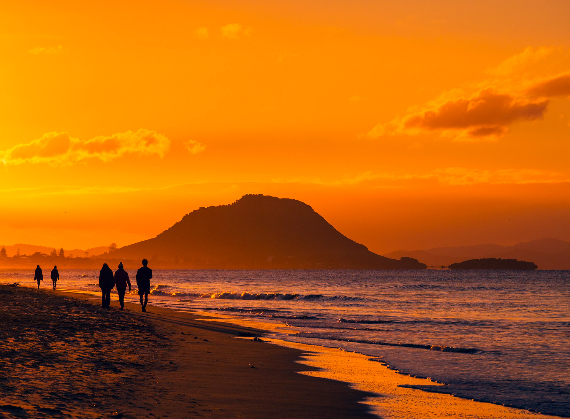 Papamoa Beach Sunset P20180526