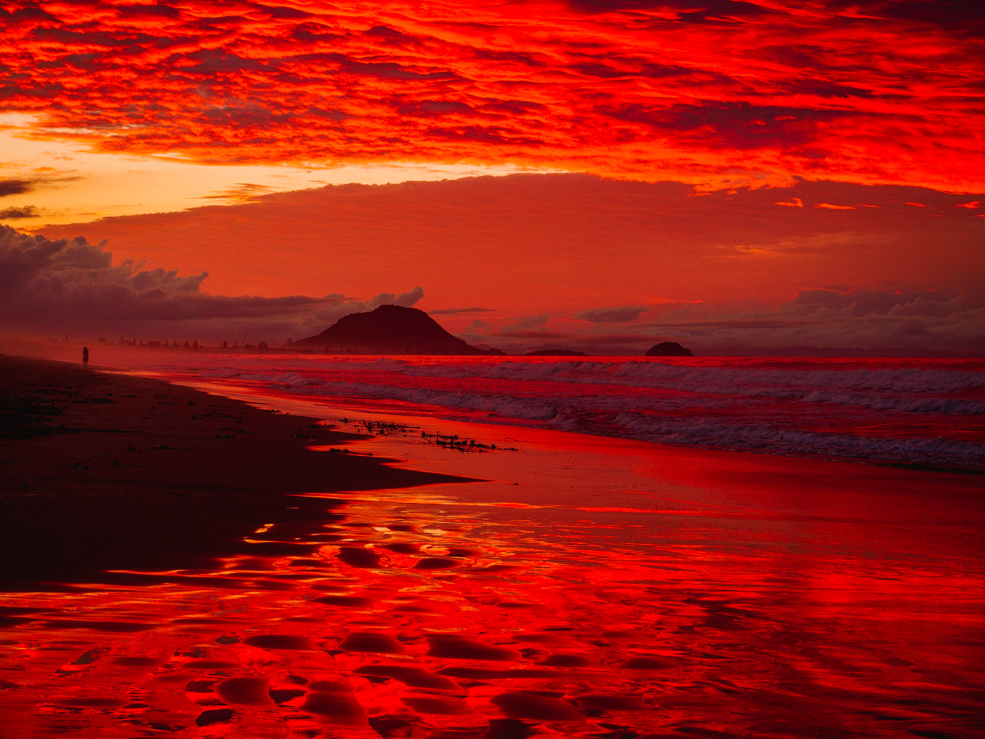 Papamoa Beach Sunset P20180513