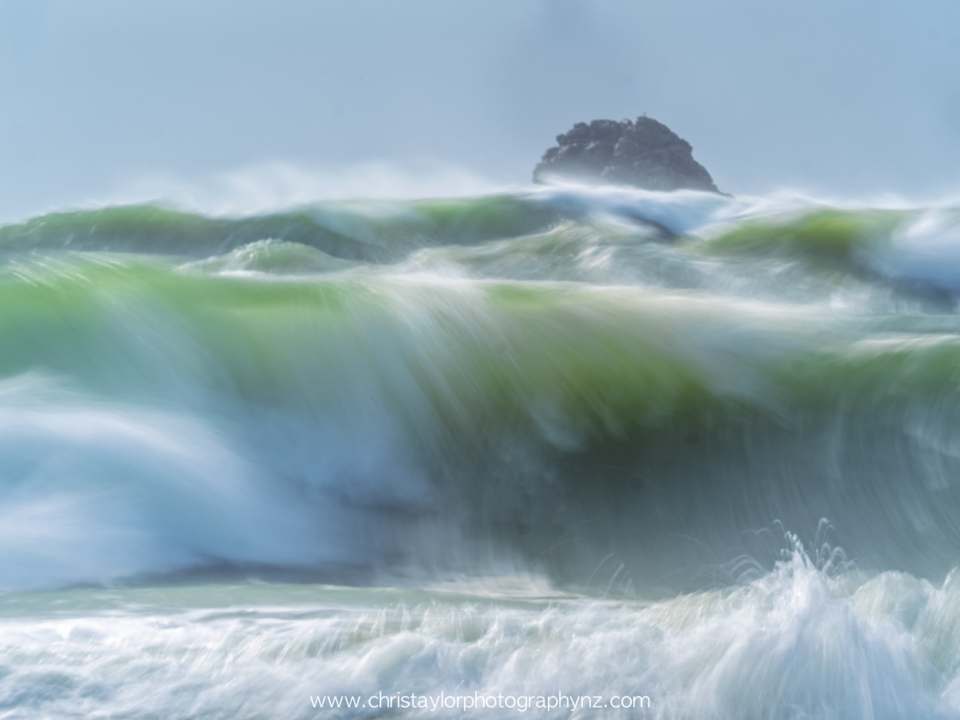 P4300074 Stormy Seas, Mount Maunganui Beach