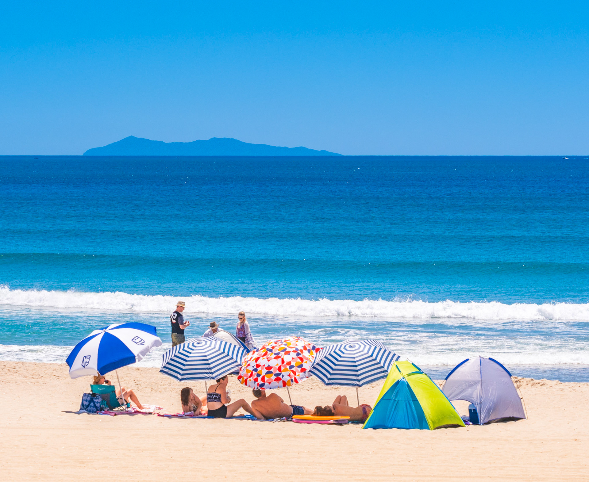 Summer Days, Mount Maunganui Beach P1010081