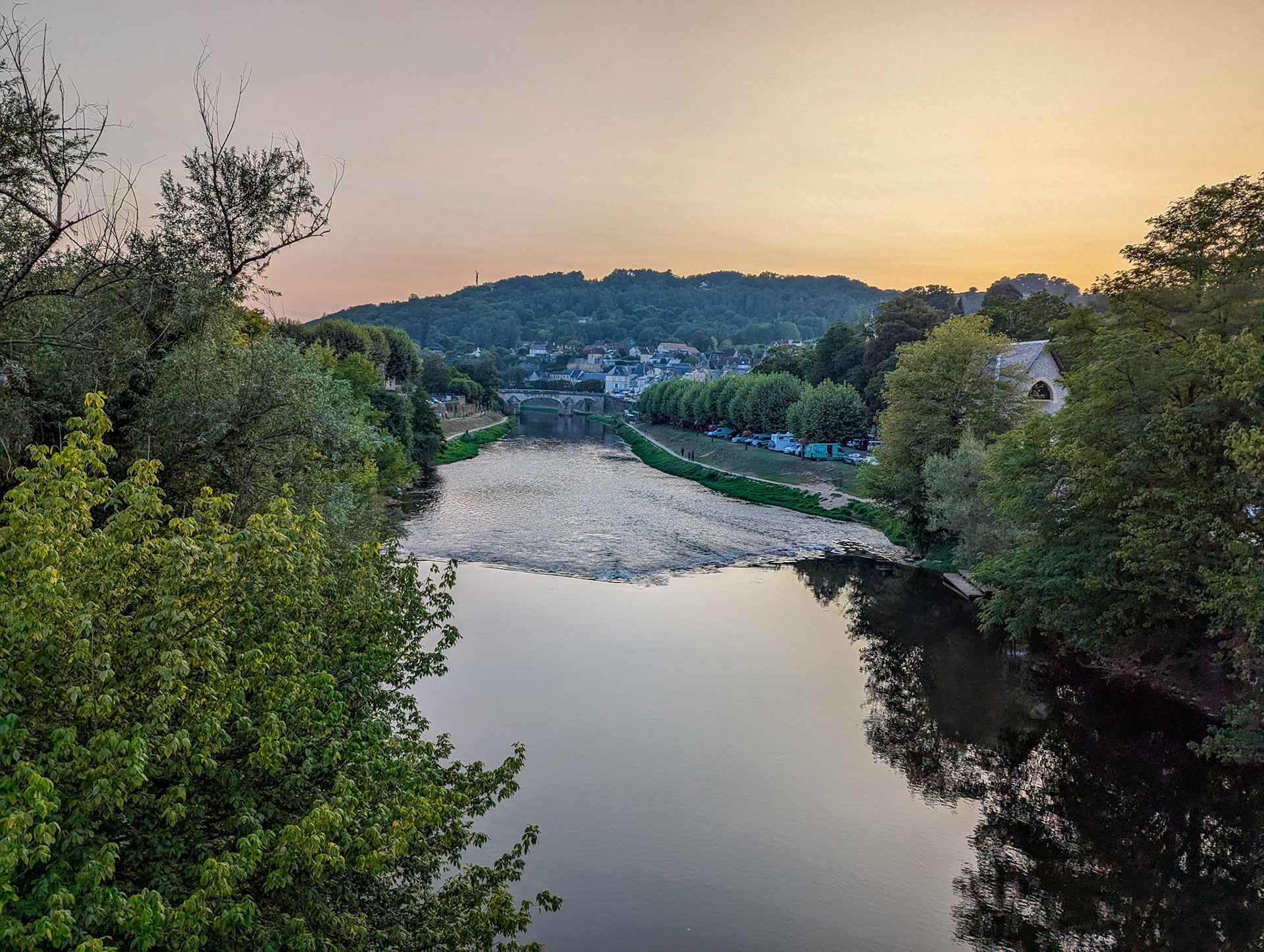 Canoeing on the Vezere