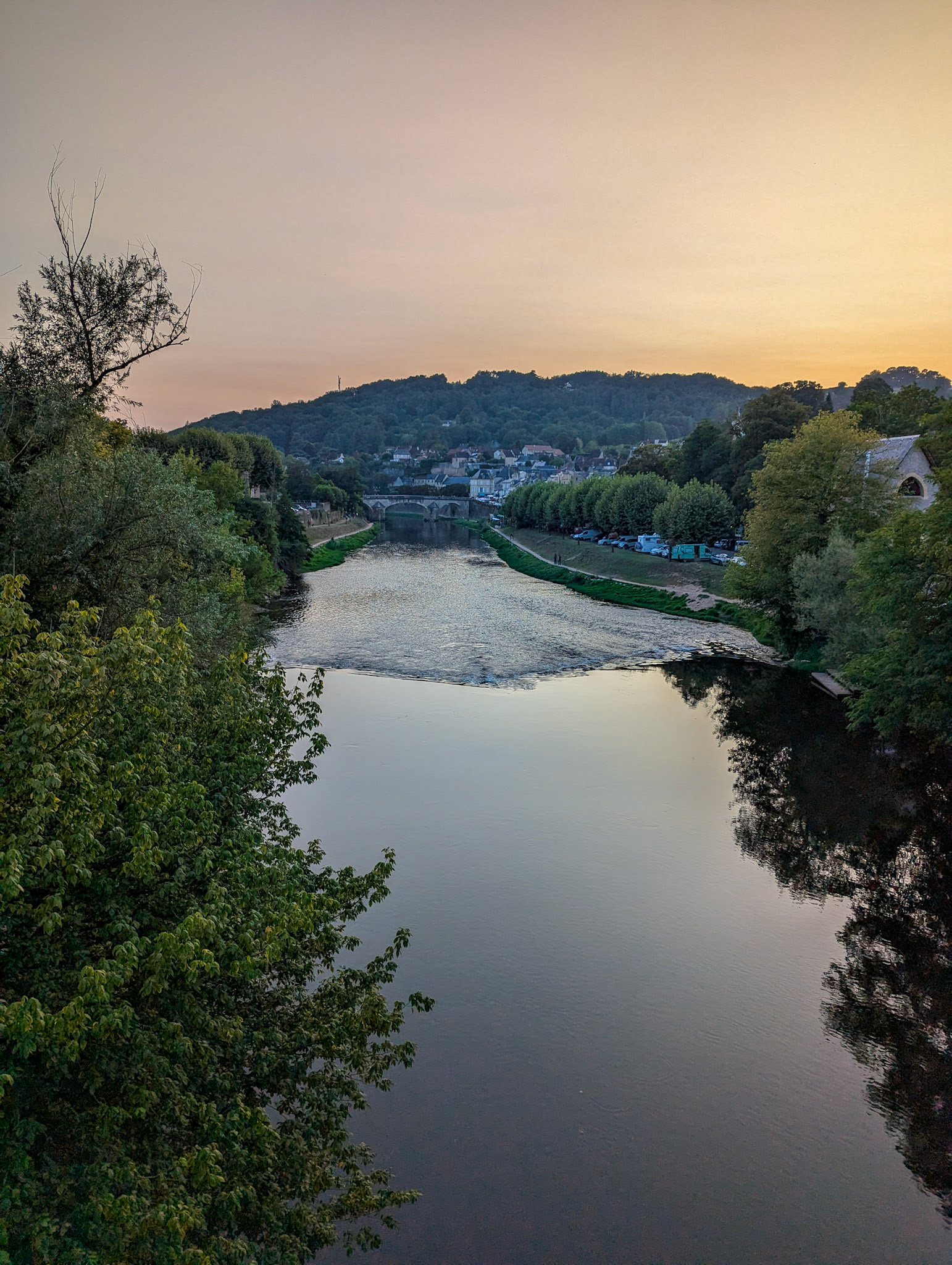 Canoeing on the Vezere