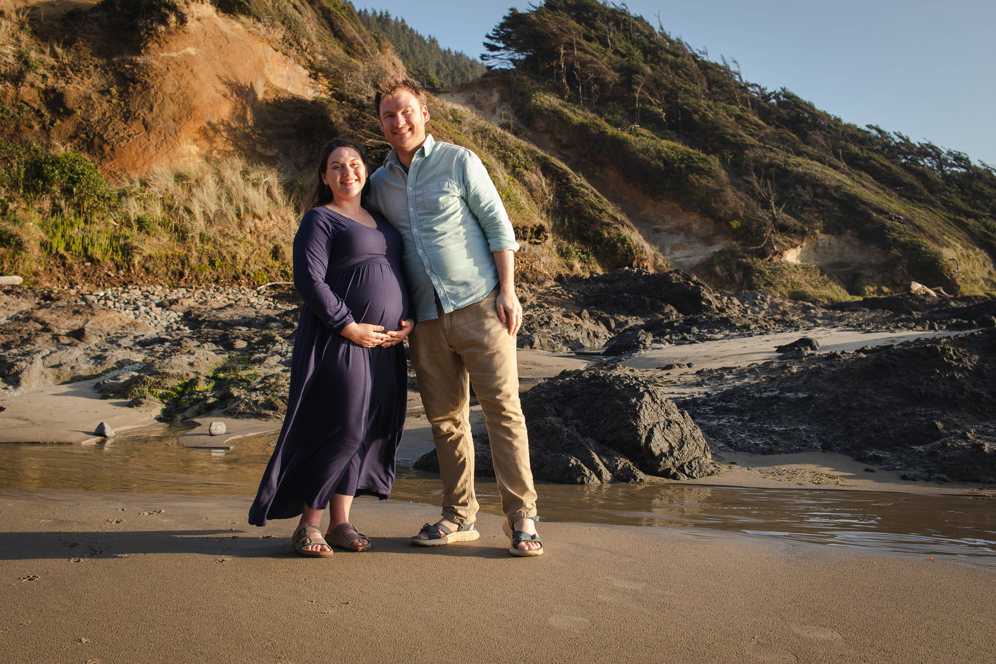 Babymoon/Hannah's Birthday in Yachats, OR