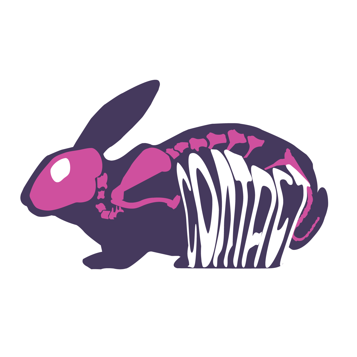 Rabbit Contact Button - Illustrator