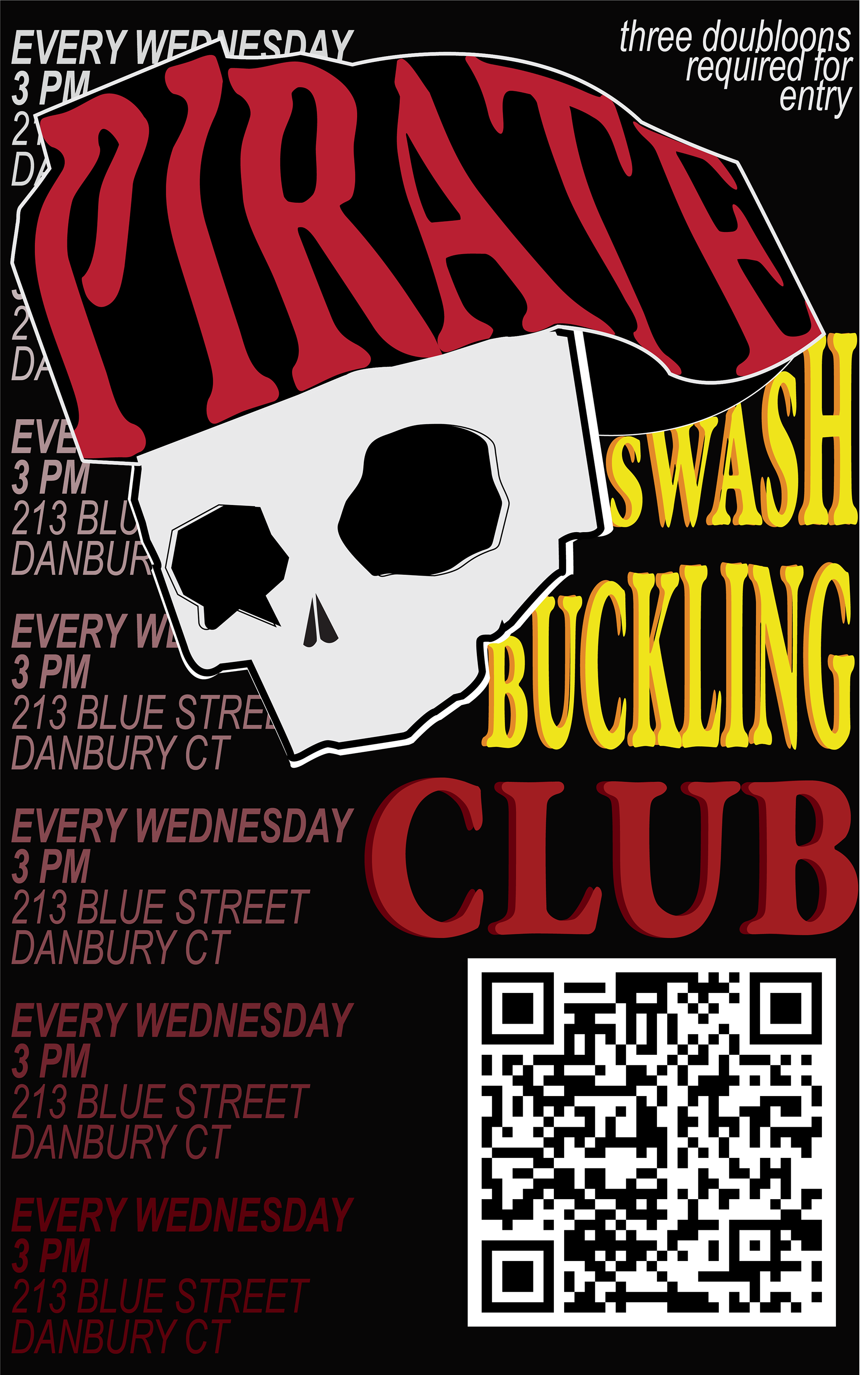 Poster Concept 1 - Illustrator and InDesign.