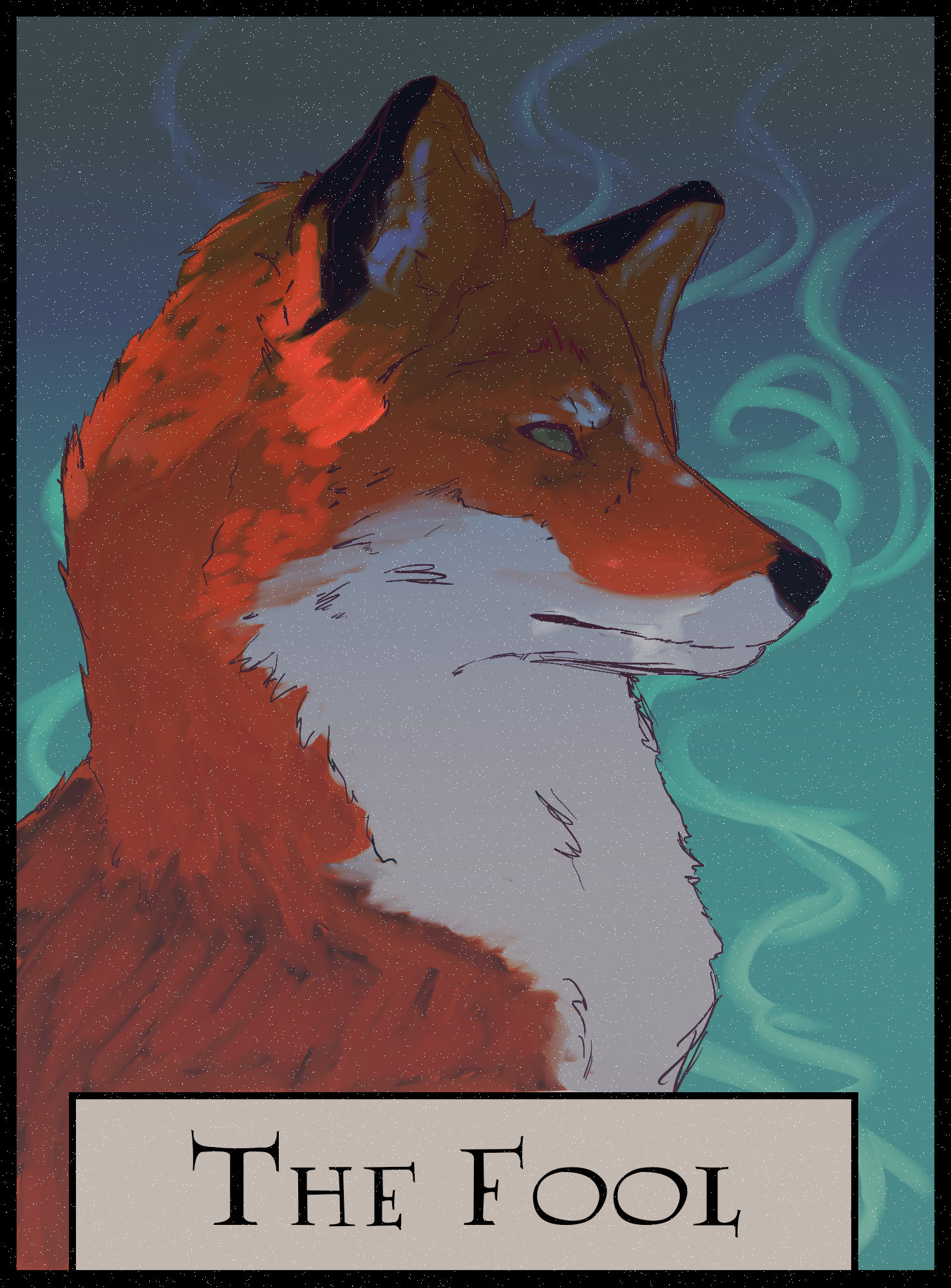 Tarot Card Illustration - Photoshop