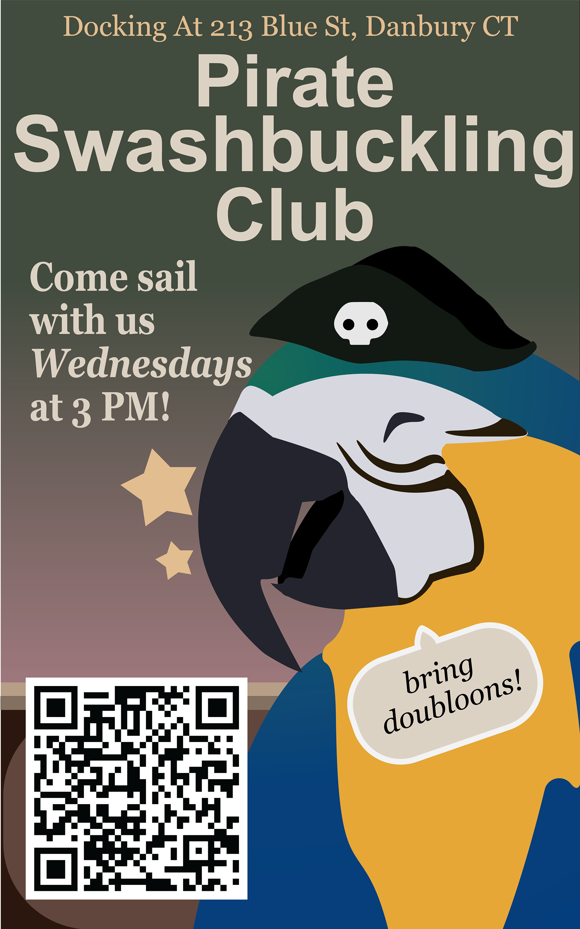 Poster Concept 1 - Illustrator and InDesign.