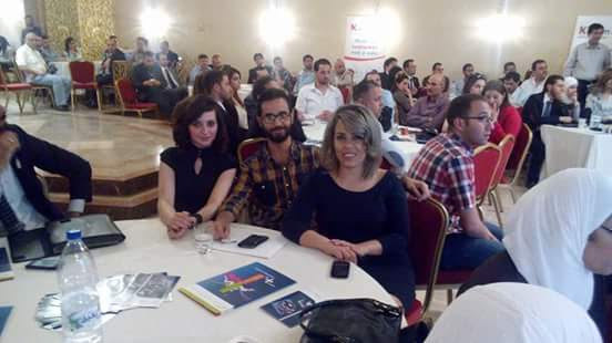 at Jafra's honoring ceremony for partners