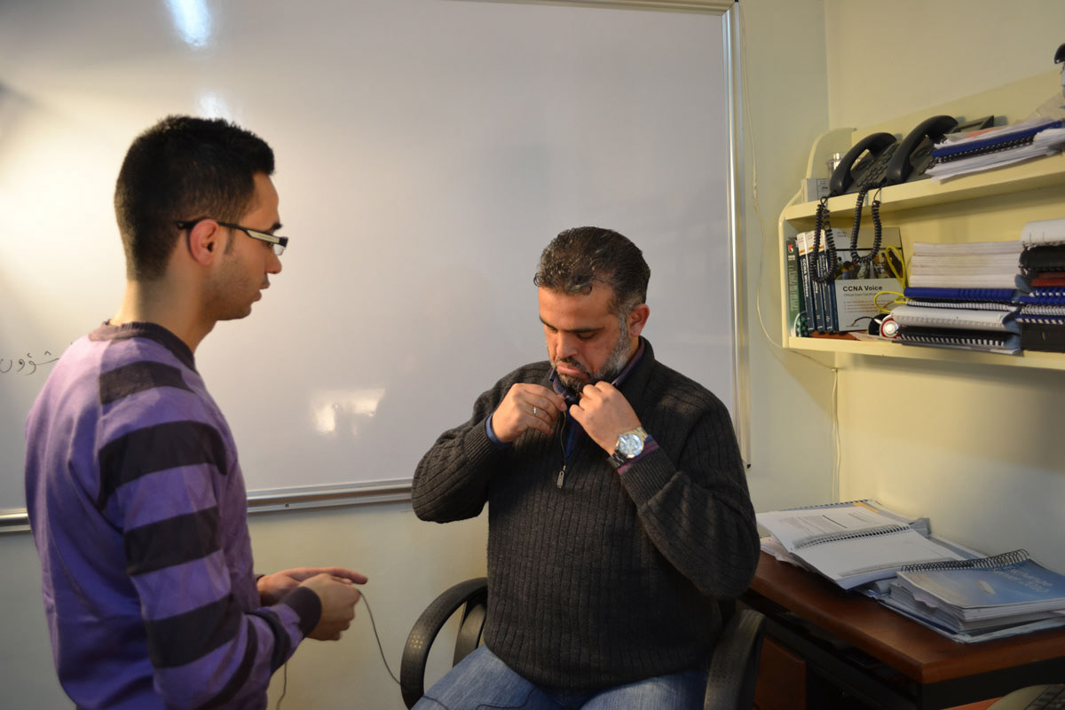 taking care of the audio