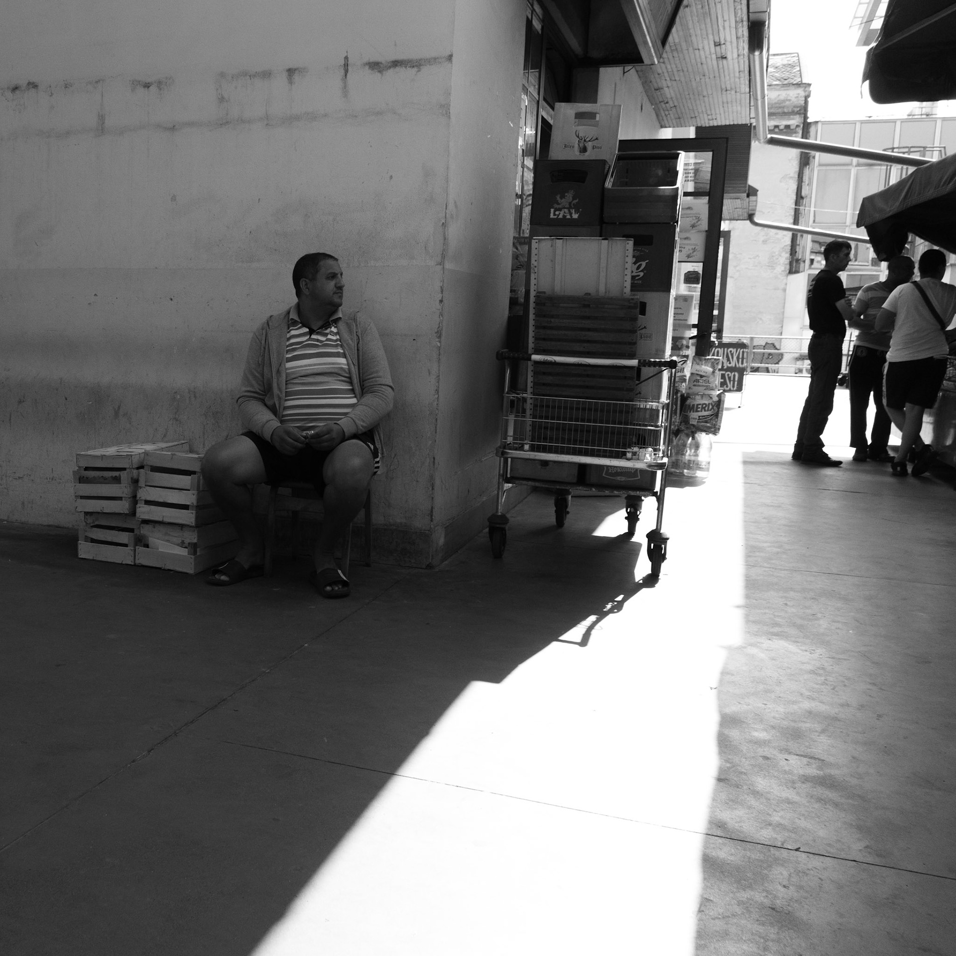 Waiting in Belgrade