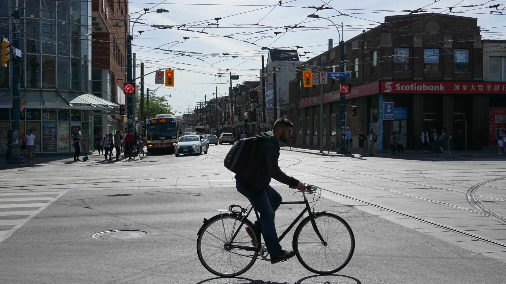 Crossing in Toronto