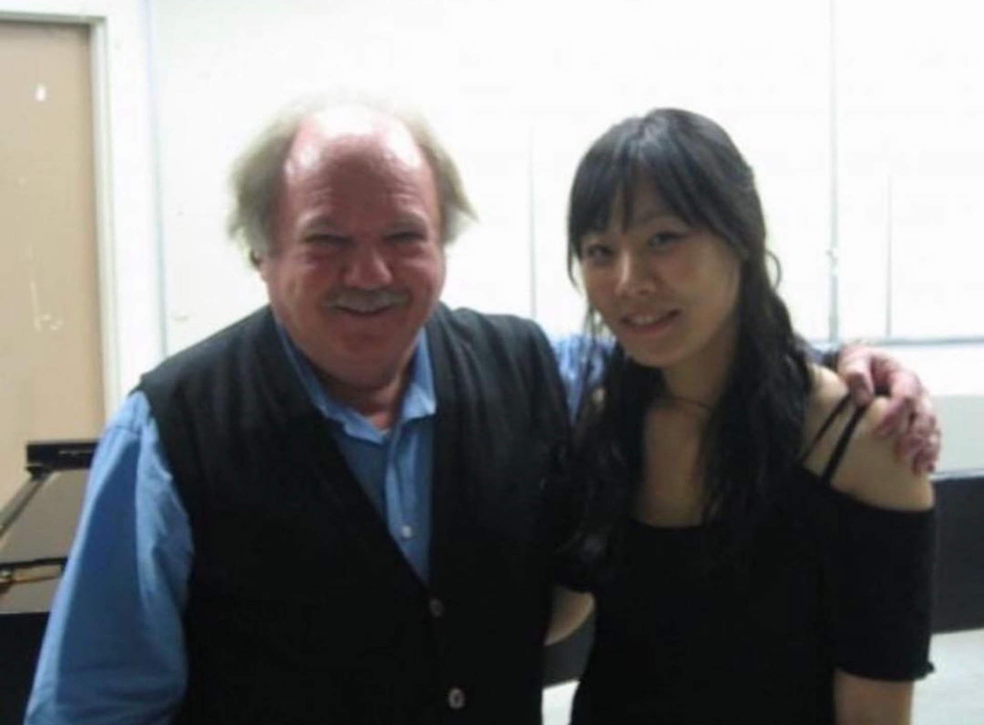 My long time teacher, Mr. John Perry.  Despite the years I've worked with him, this is the only picture I have with him.  I had my first lesson with him at age 15.