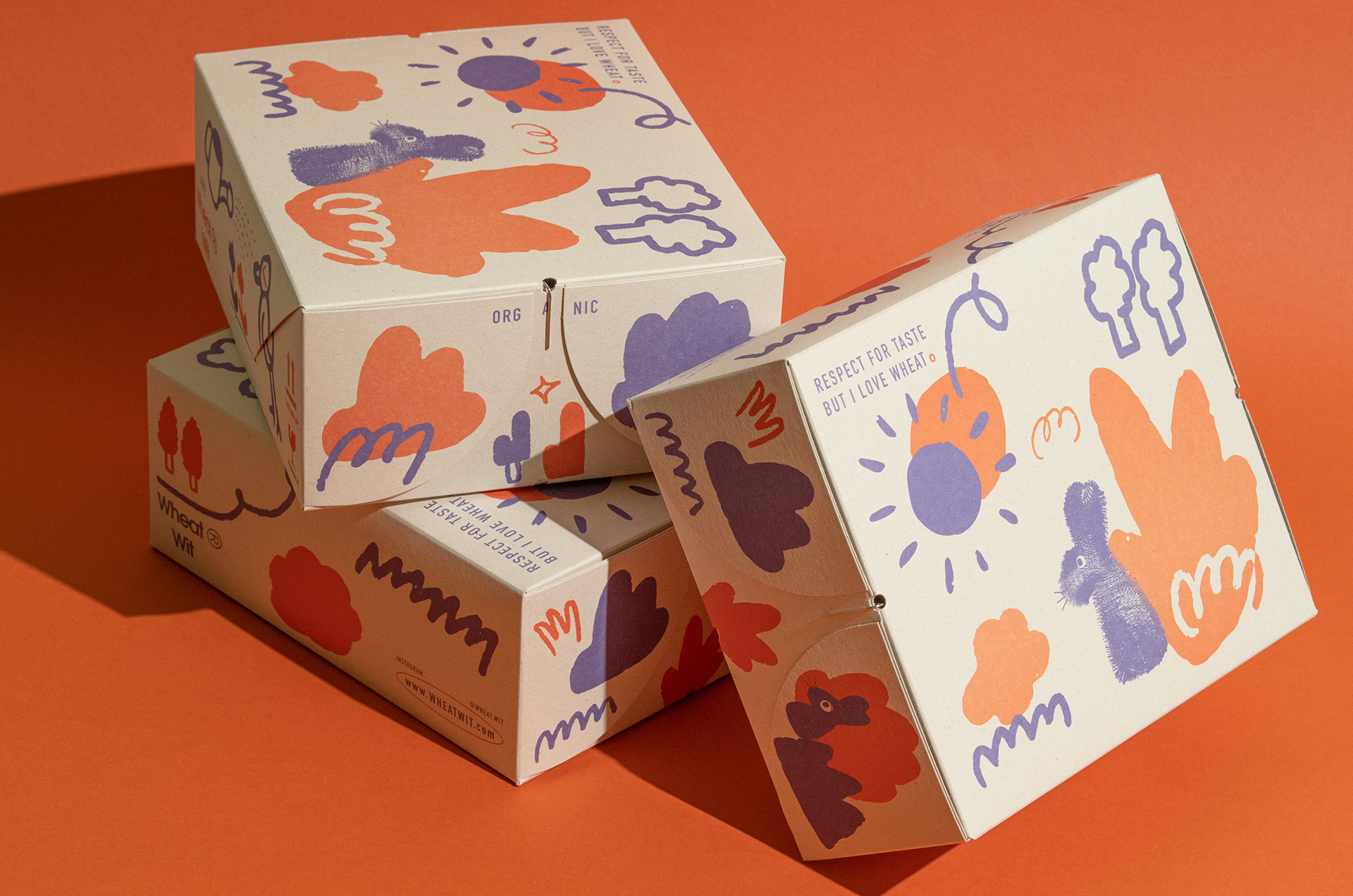 Graphic design studio Laborem Laboratory (LAB LAB) - wheatwit package