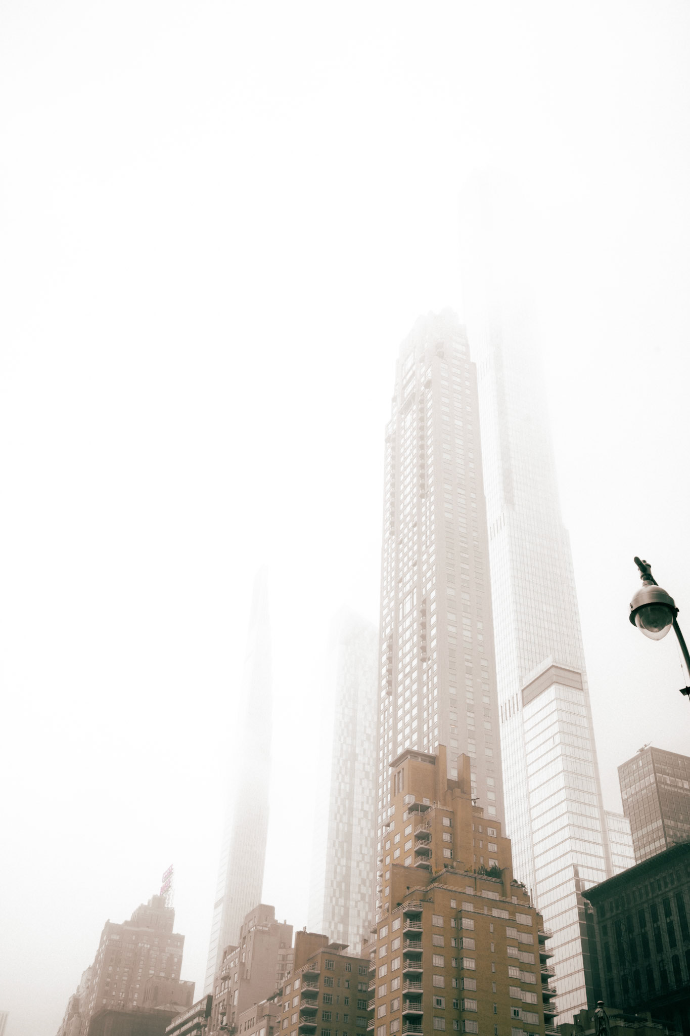 Disappearing NYC skyline