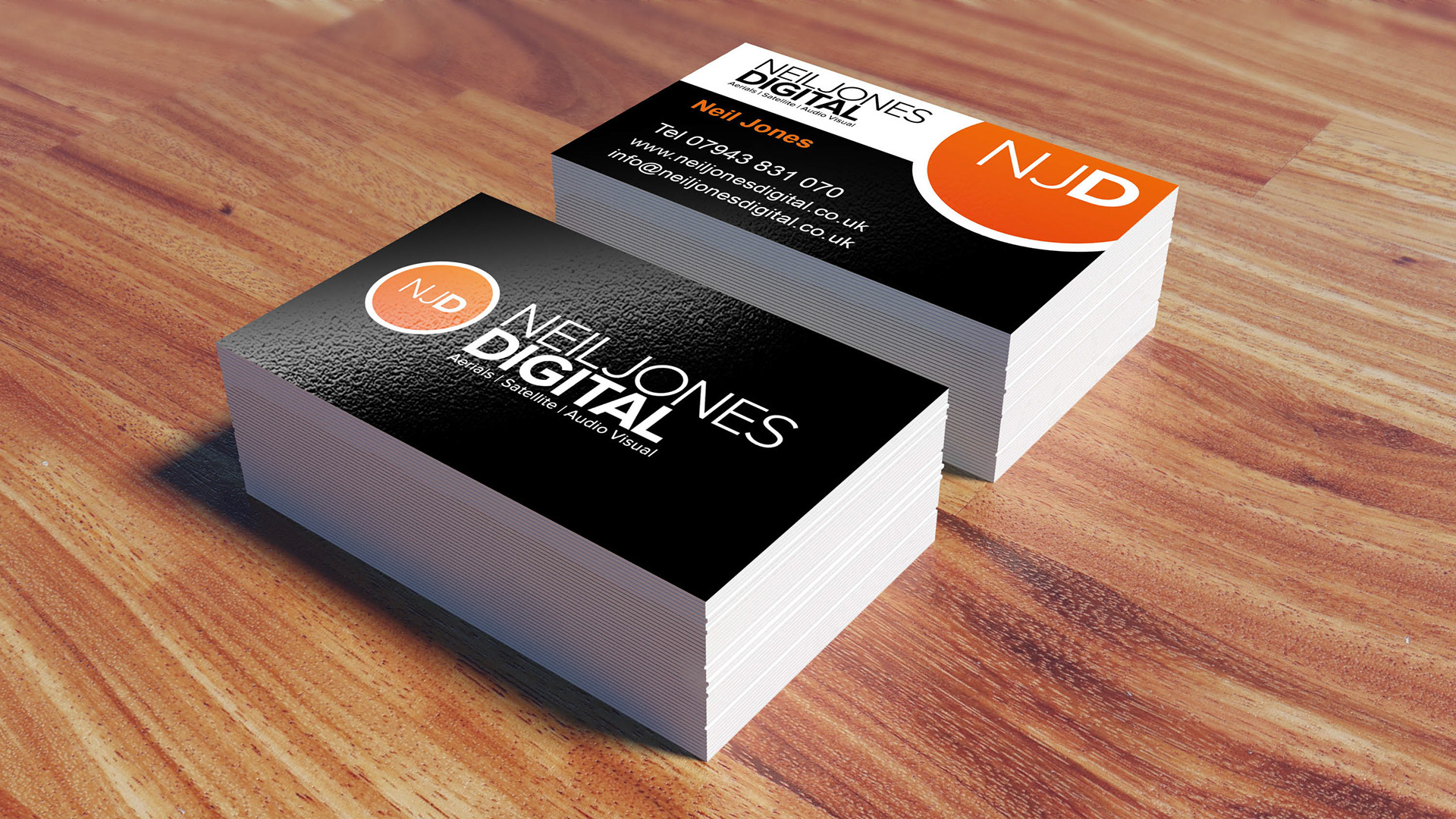 Business Cards for Neil Jones Digital