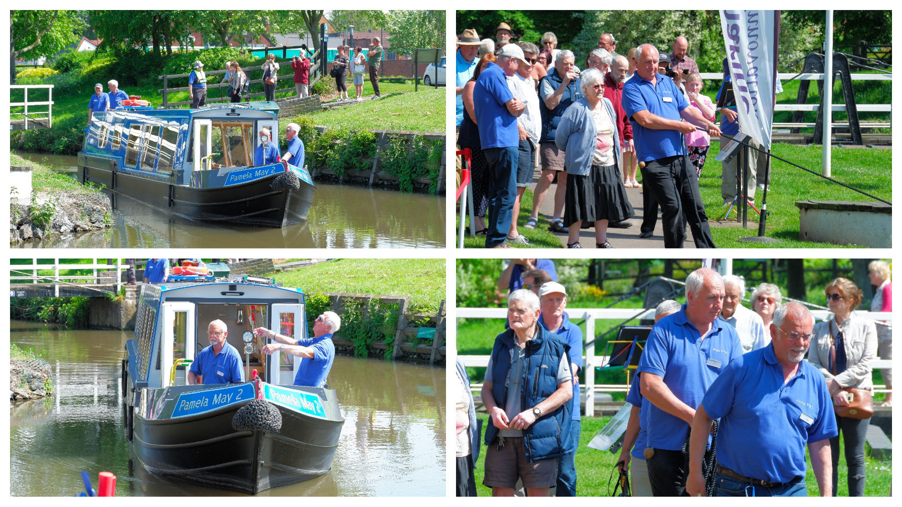 The launch of the new Pamela May