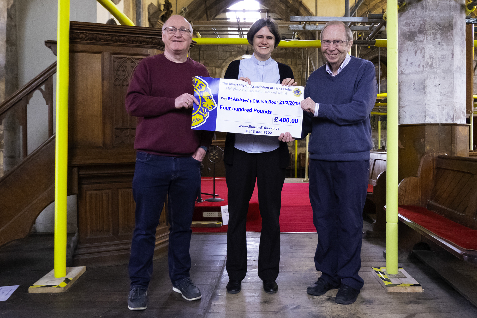 St Andrews roof appeal