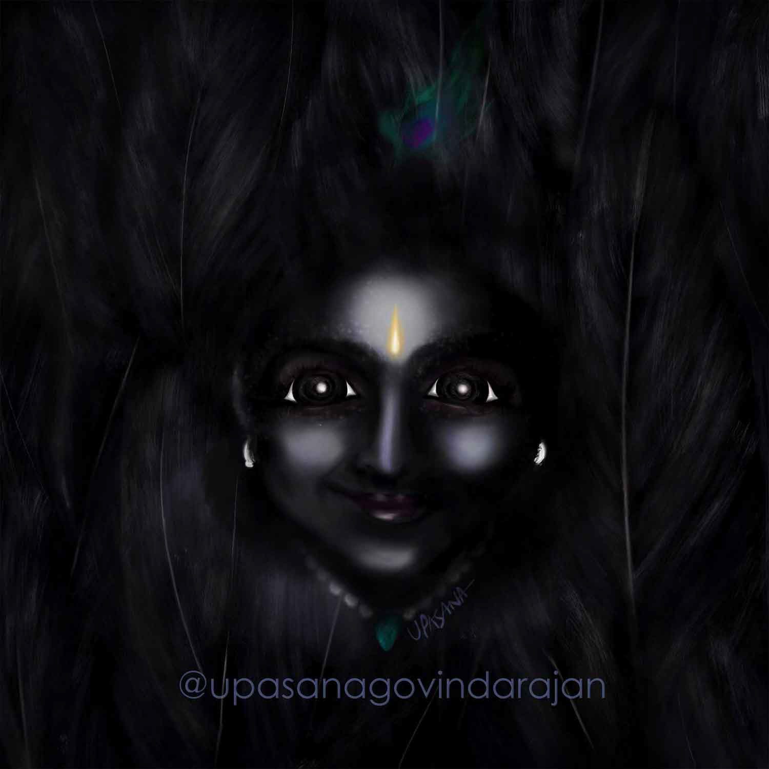 "Kakkai Siraginile Nandalala" I see you in the black feathers of the crow, O Krishna - Mahakavi Bharathiyar