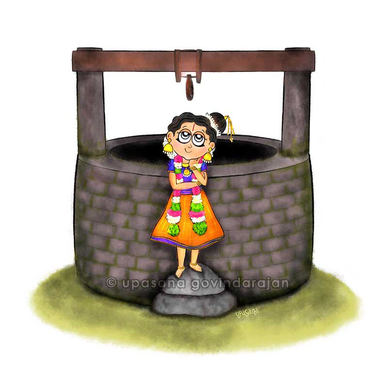 Andal Dreams of marrying Krishna