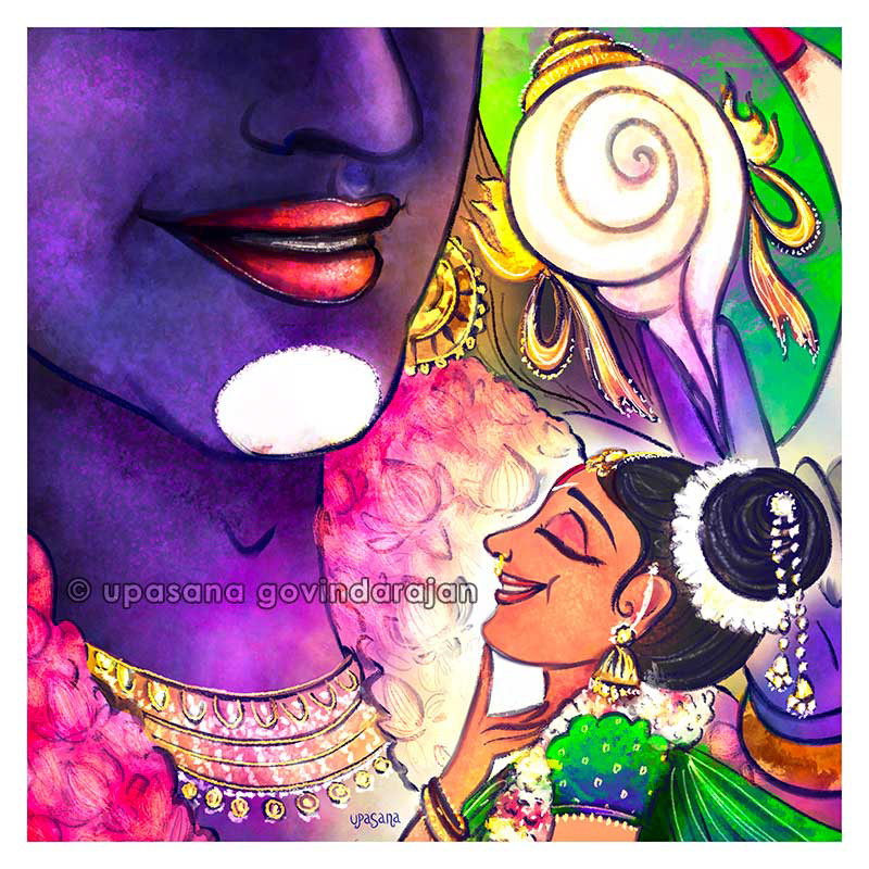 "Karpooram Naarumo?", Andal asks Panchajanya