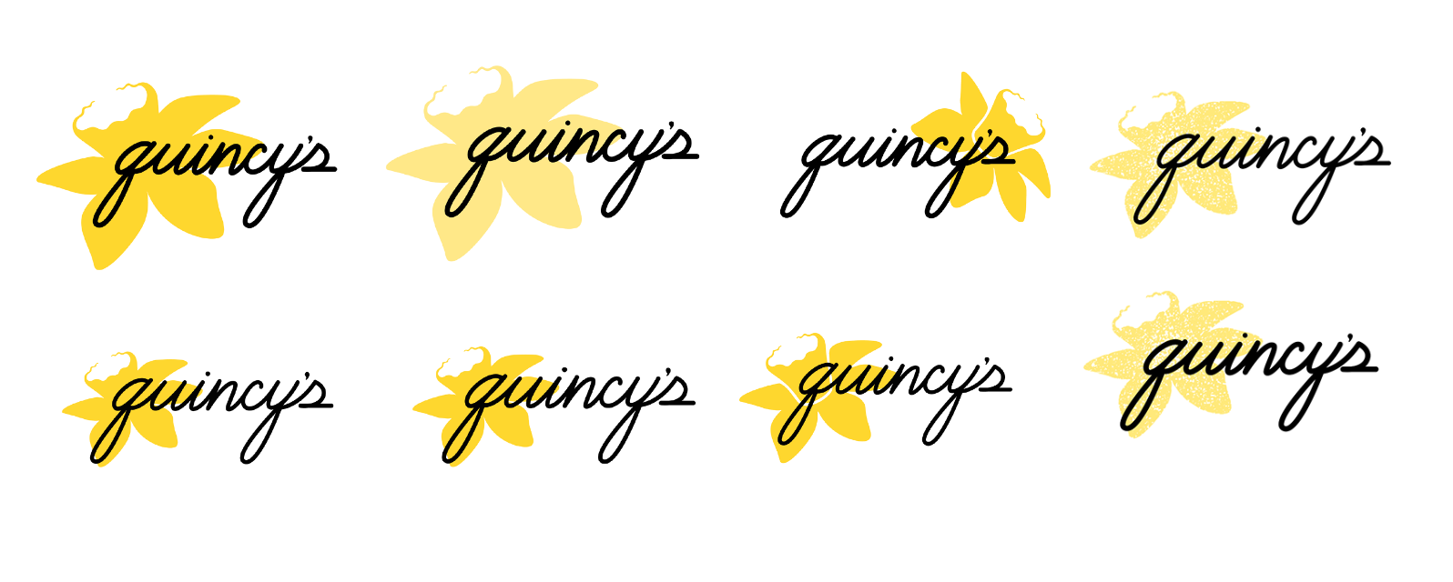 logo and type work