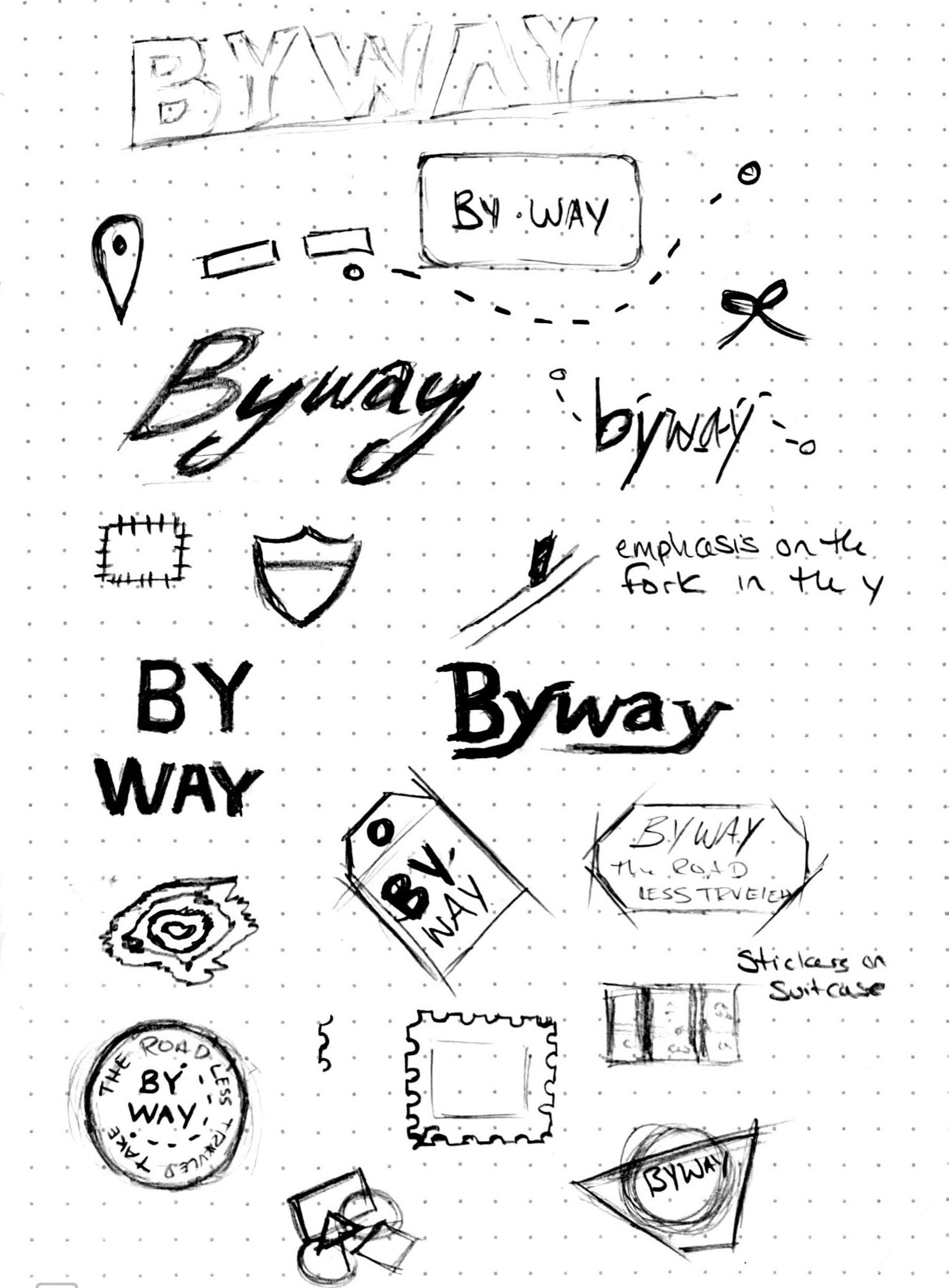 Early Logo Sketches