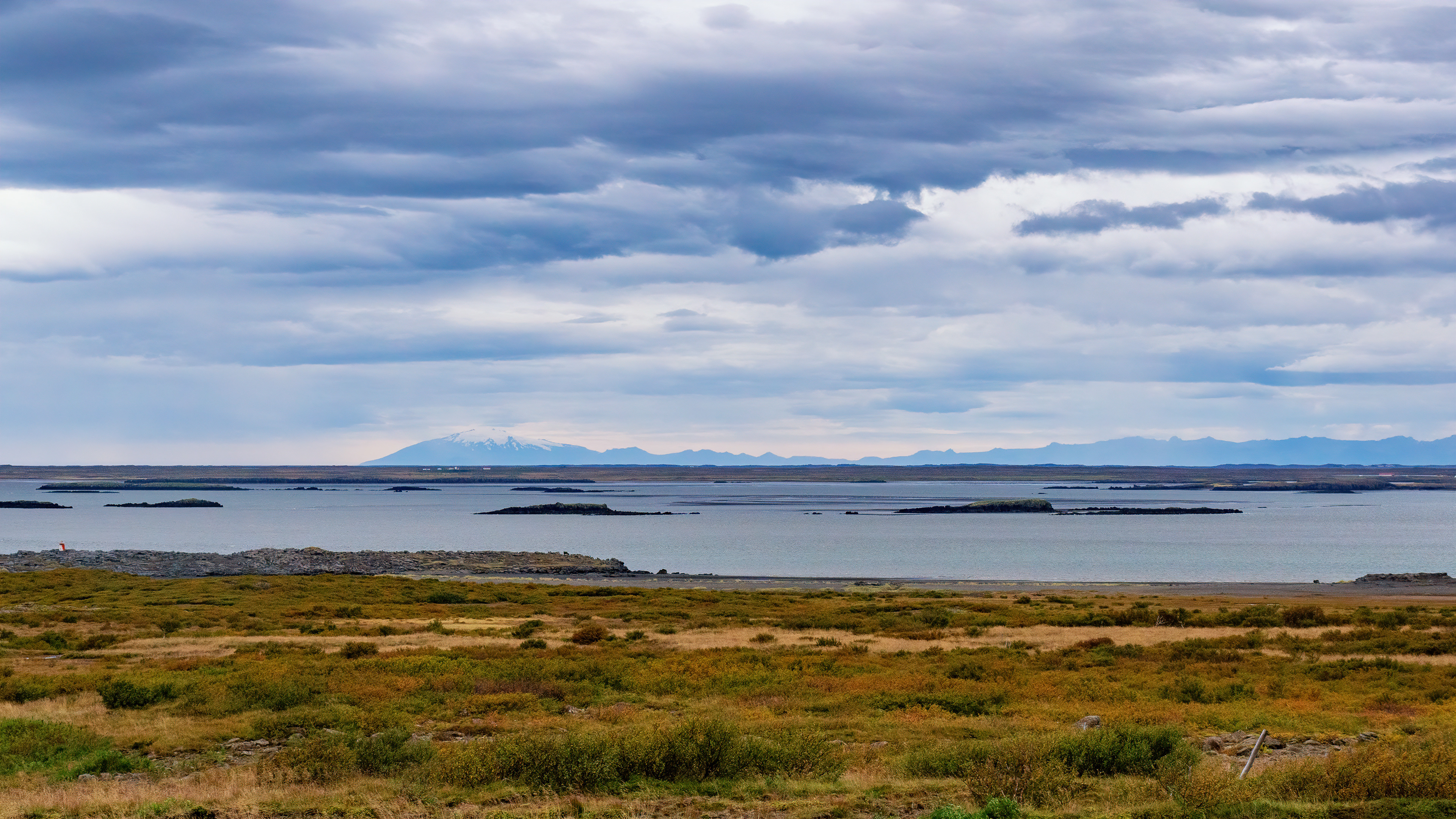 Ein letzter Blick zurück auf den Snæfellsjökull