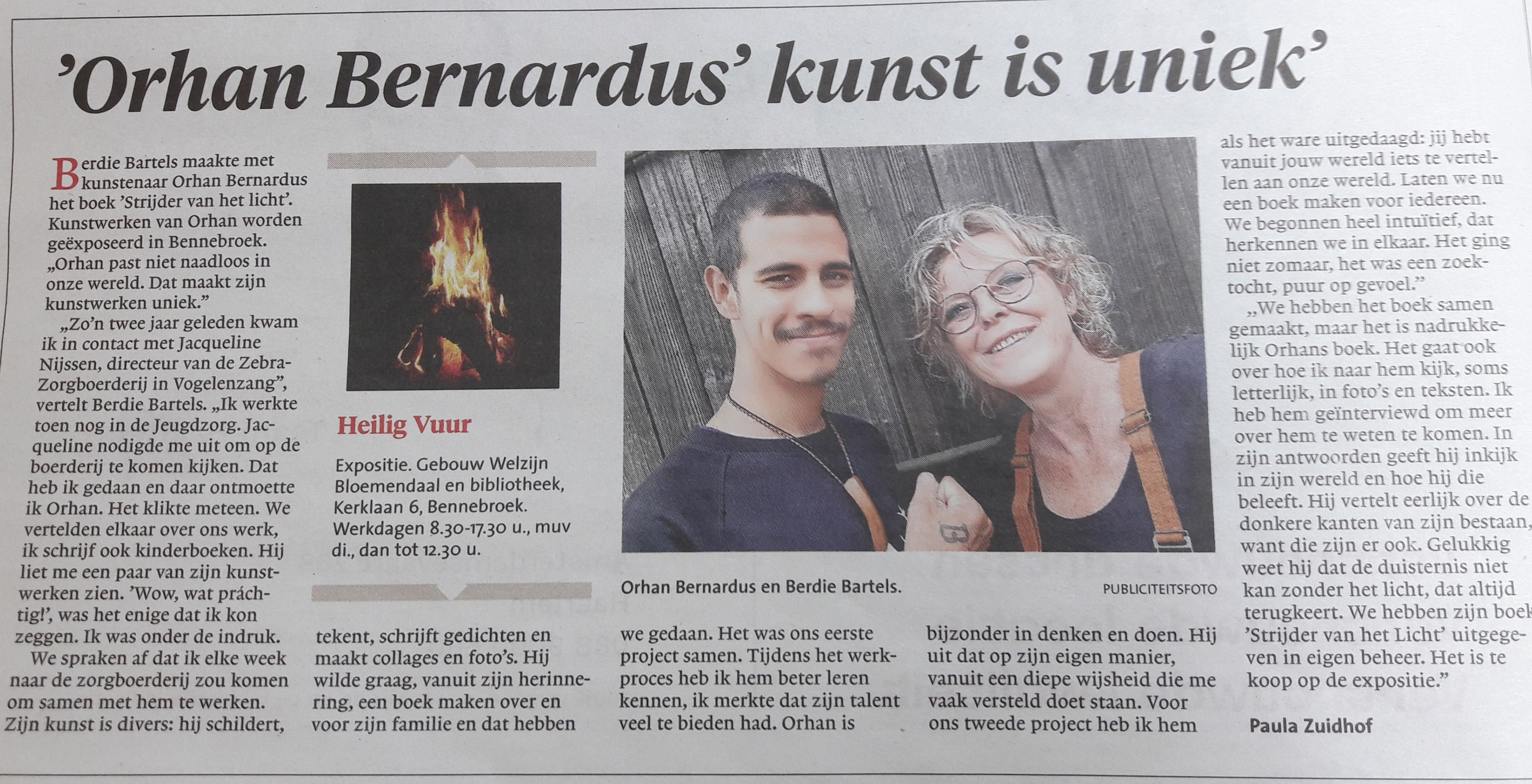Strijder van het licht | met Orhan Bernardus