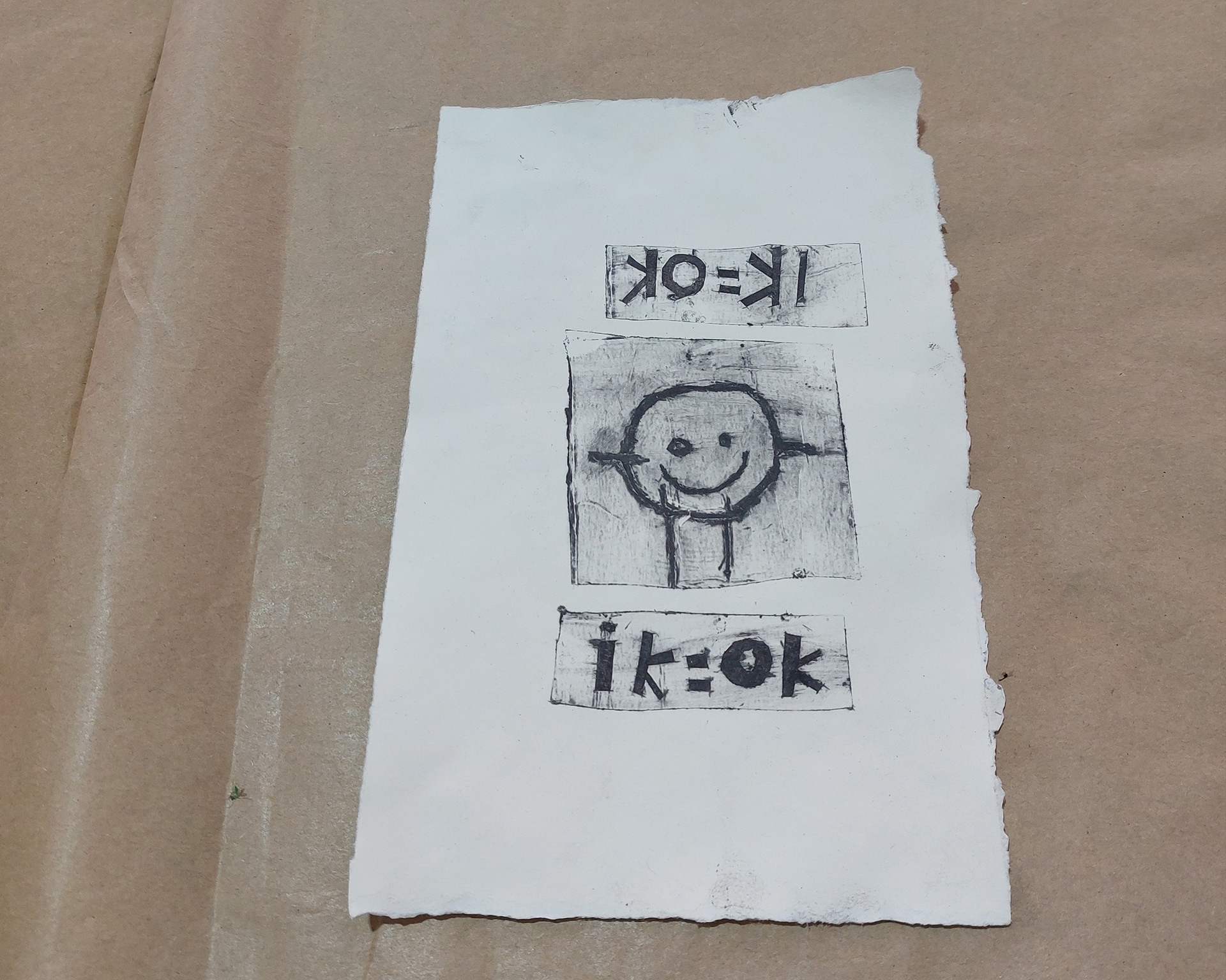 tetradruk: ik = ok