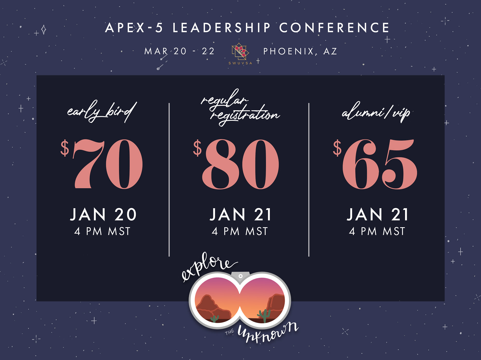 APEX - Registration Announement