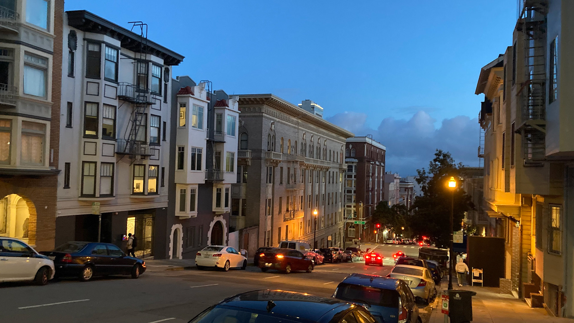 City Lights at Dusk