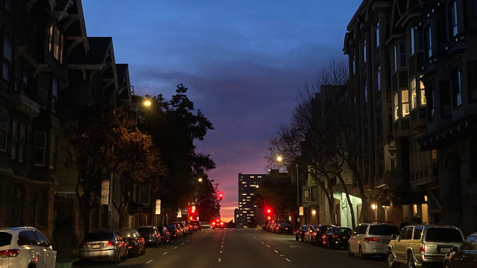 Sunset Sky over San Francisco