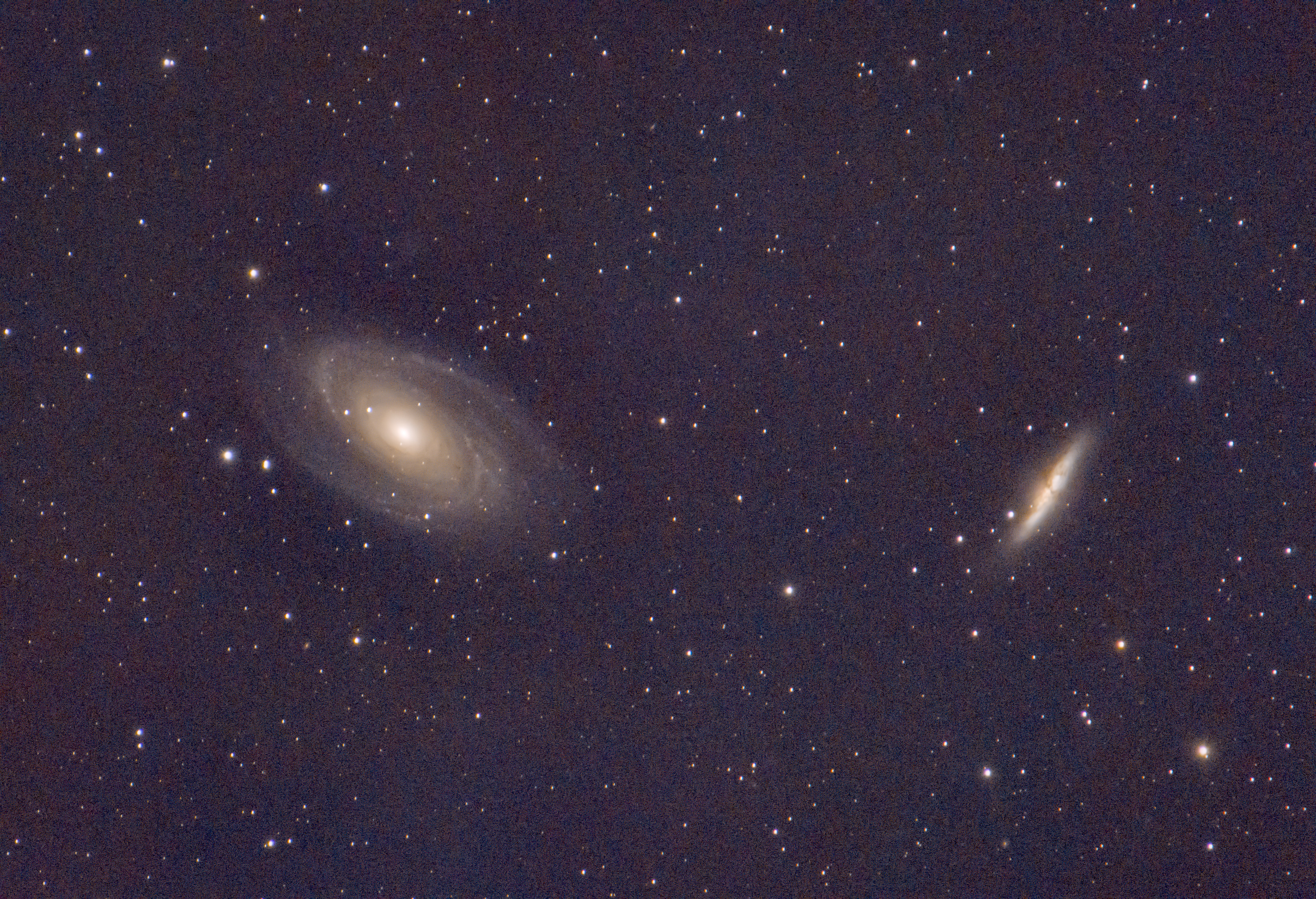 M81 and M82 - 4/26/26 - 1200mm - 62*60sec - f/13