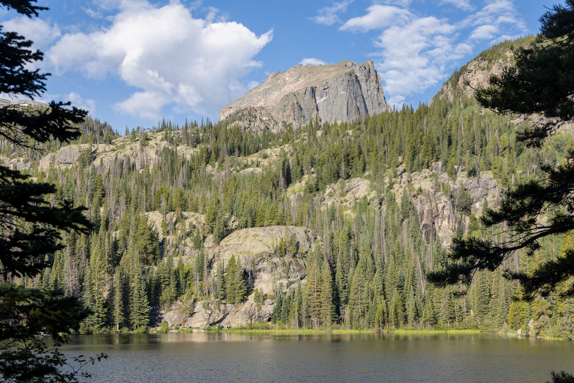 Bear Lake in Rocky Mountain National Park in Colorado
