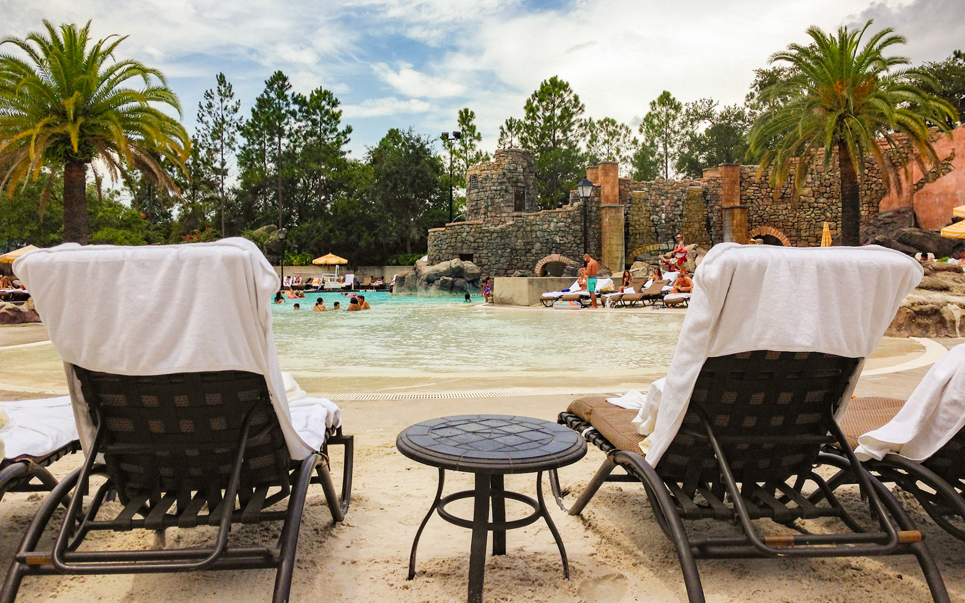 Pool at the Portofino Bay Hotel