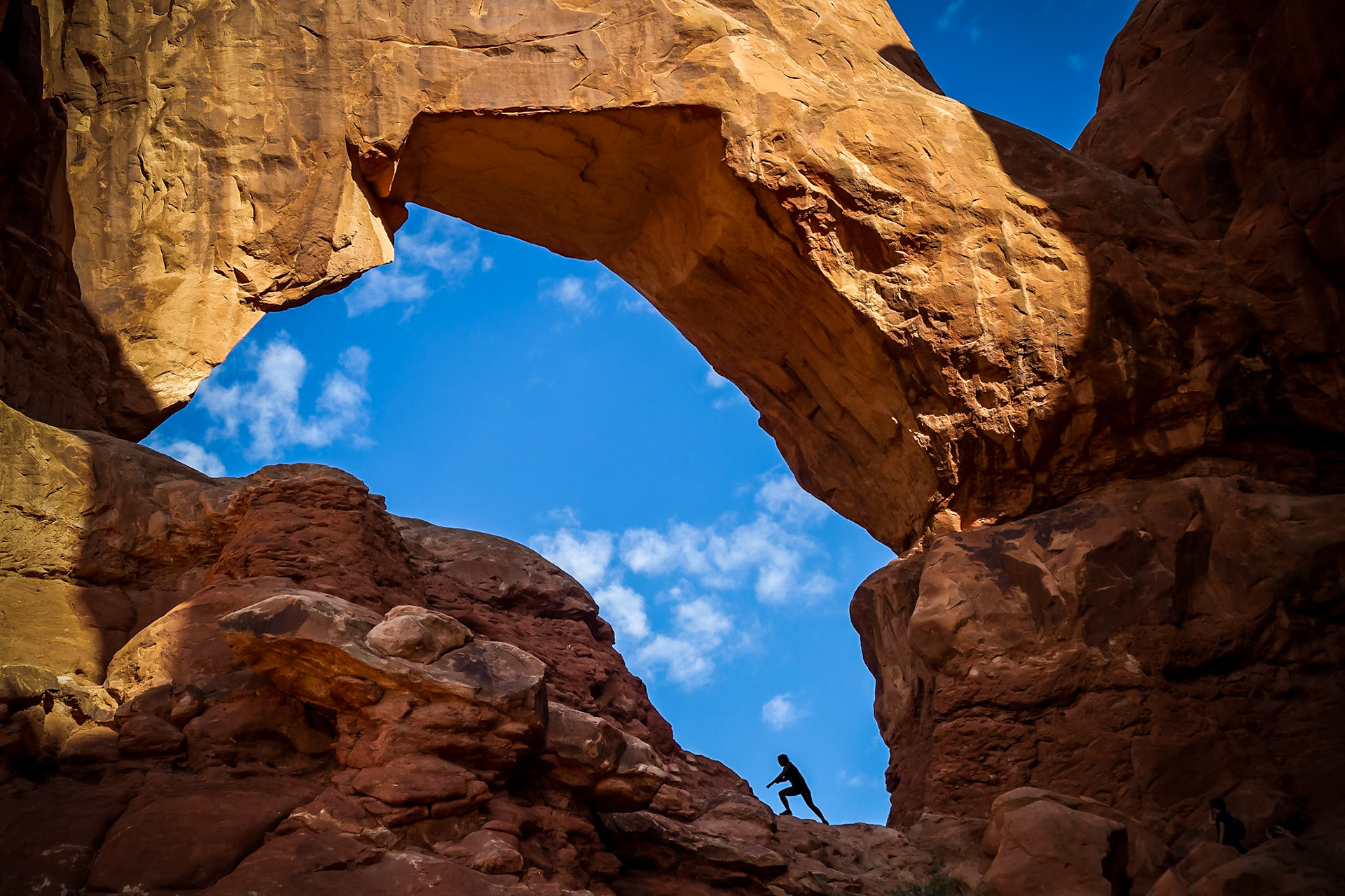 Double Arch at Arches National Park