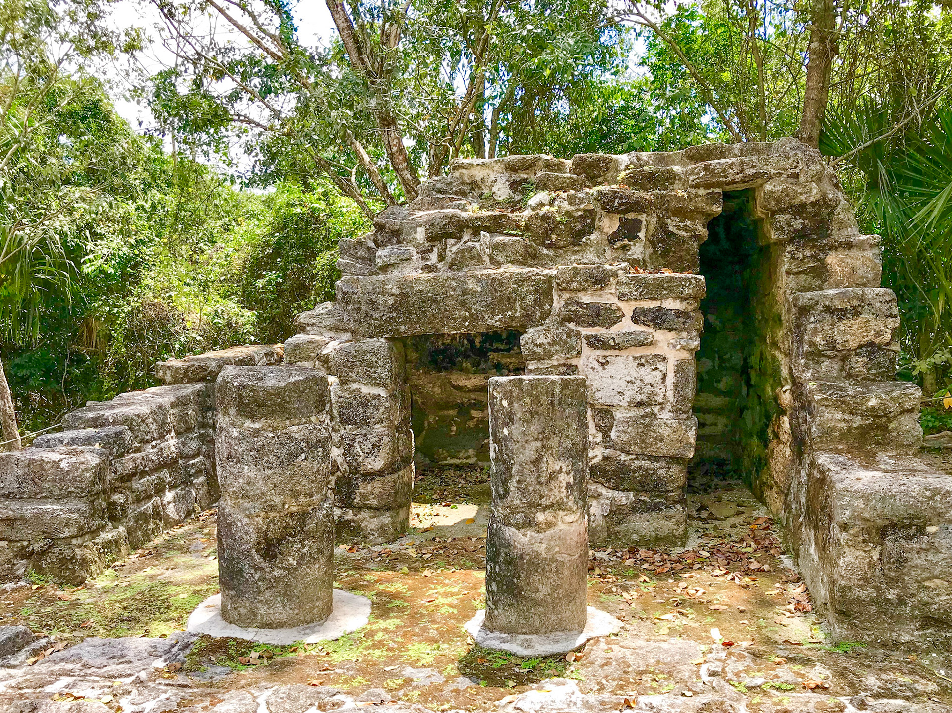 Mayan Ruins in Cozumel, Mexico