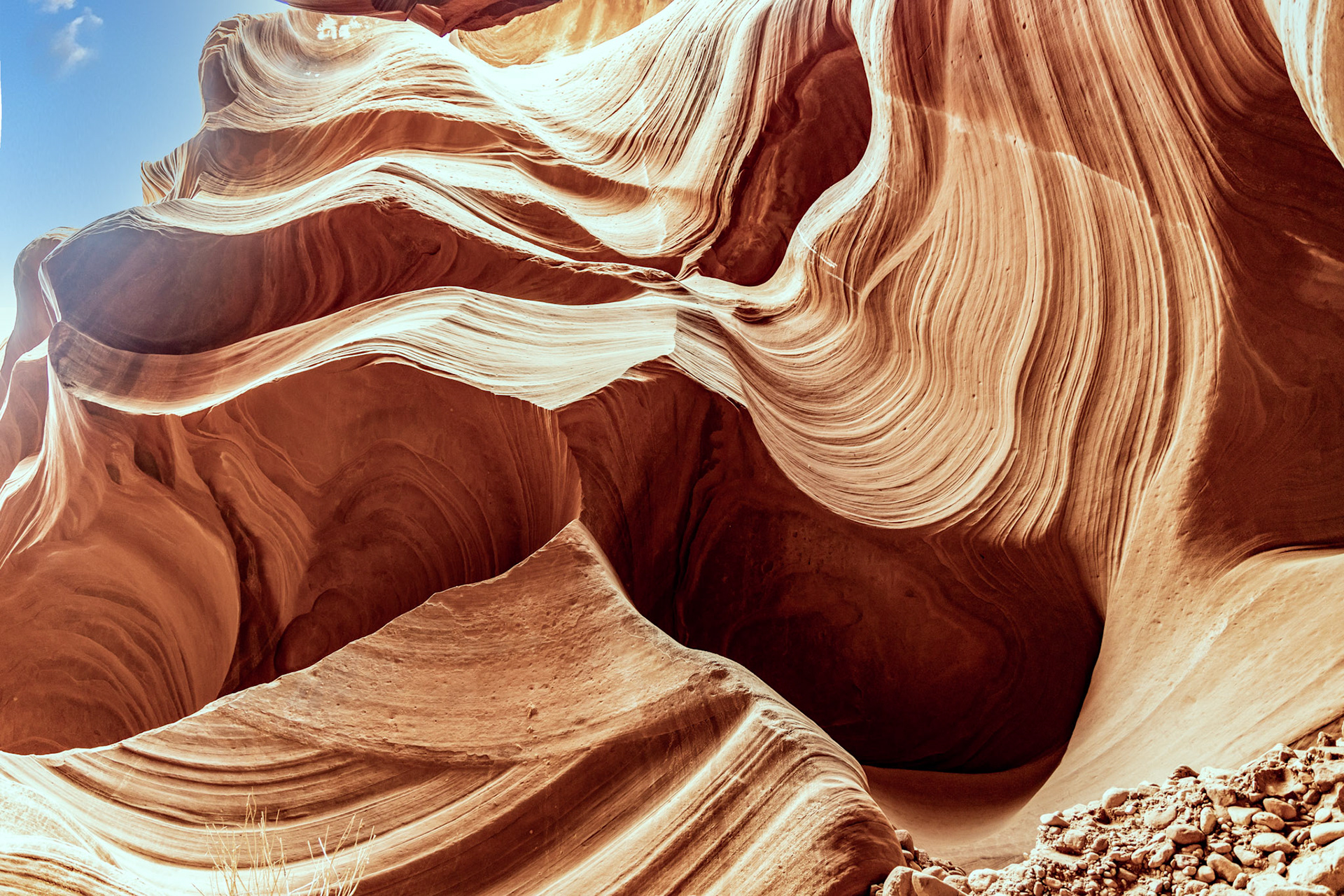 Lower Antelope Canyon in Page, Arizona